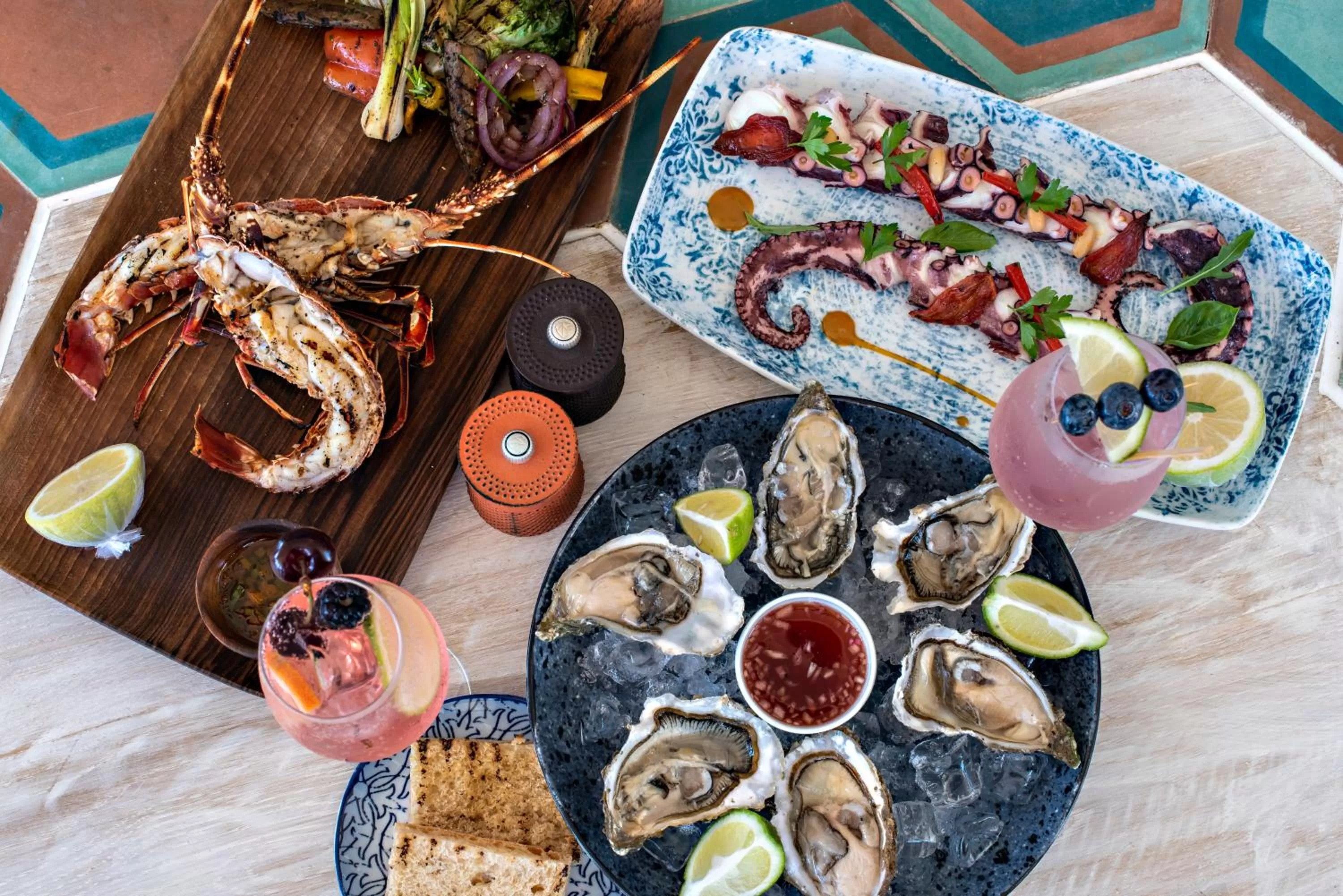 Food and drinks in Hyatt Regency Taghazout