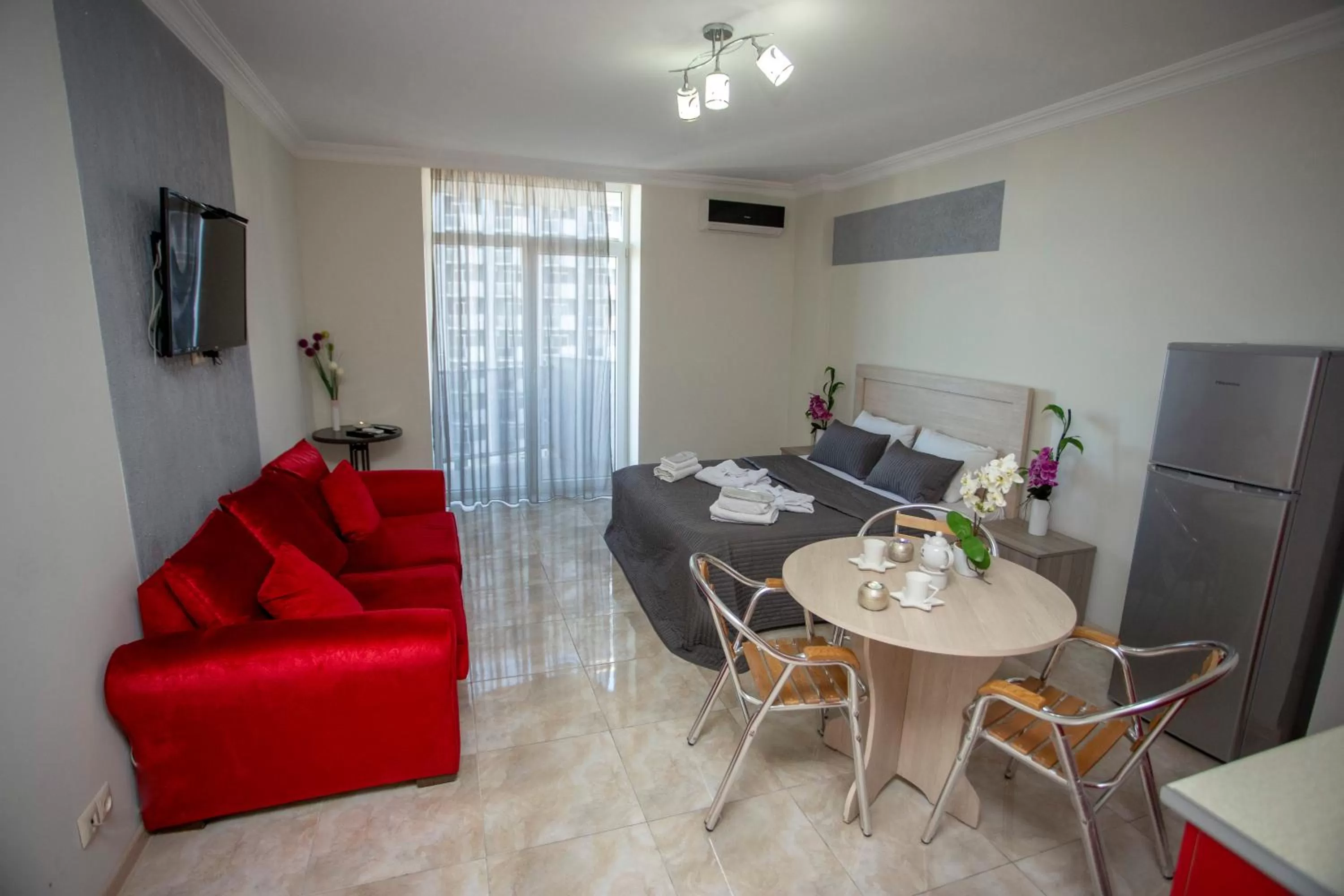 Seating area in Blue Star Batumi