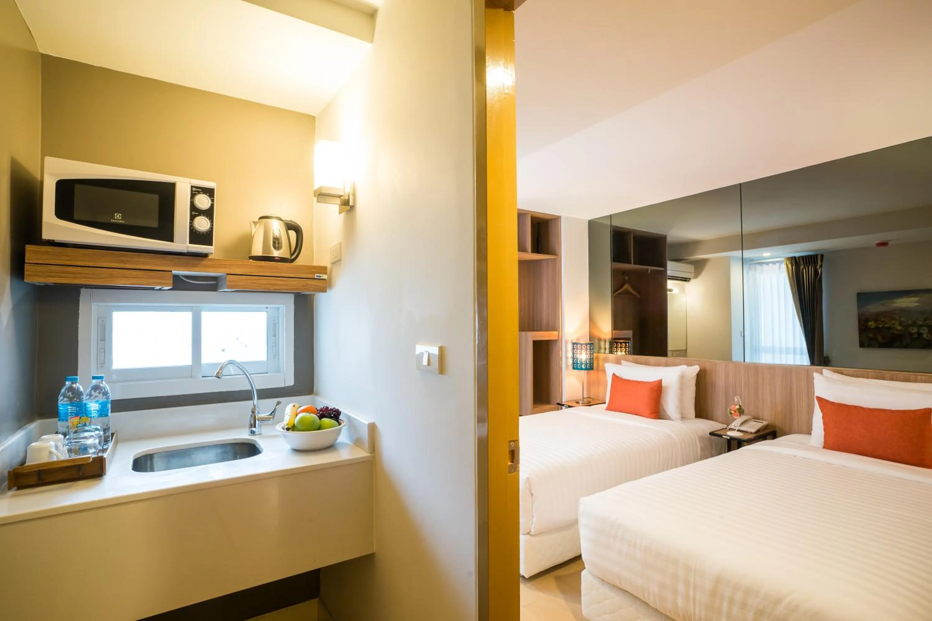 Day, Bed in Beyond Suite