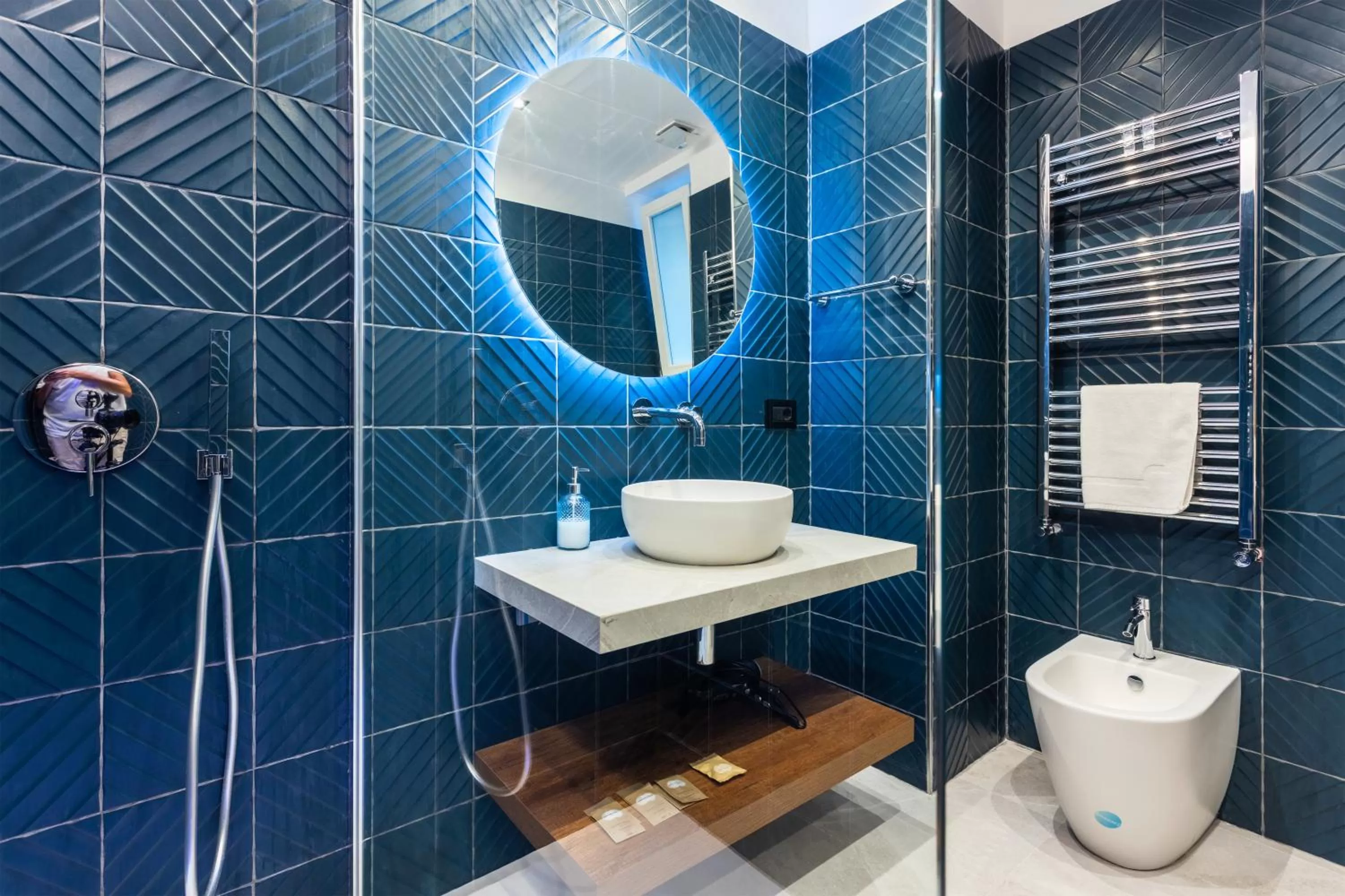 Shower in Quinto Stabile Rooms&Suite