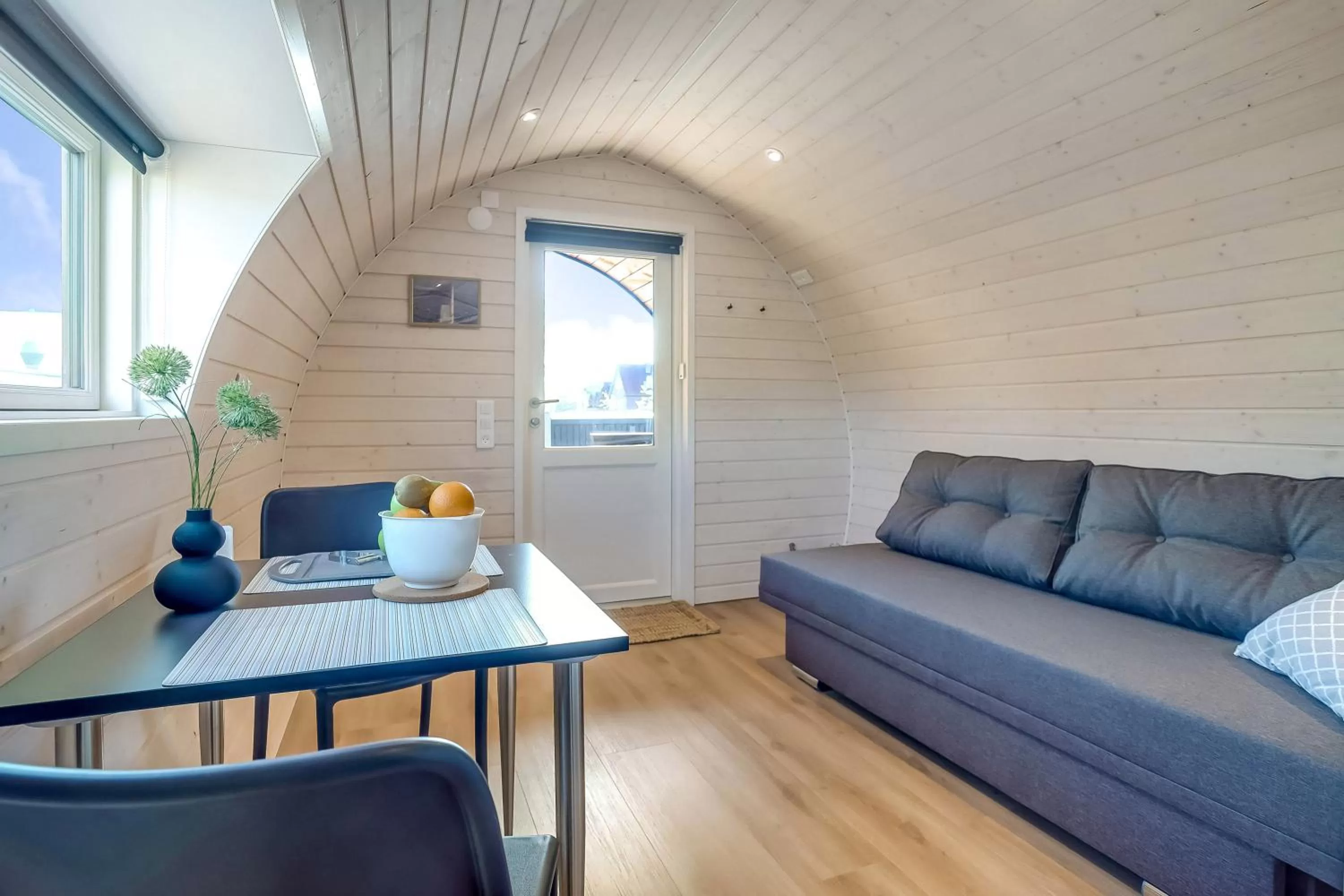 Living room in Danhostel Skjern