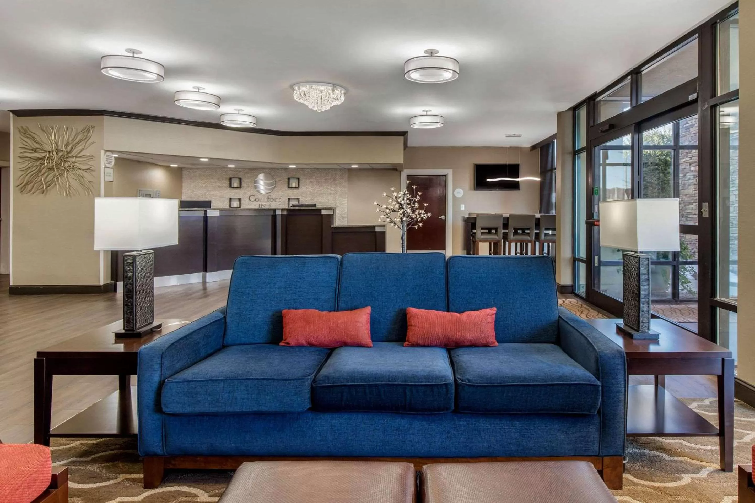 Lobby or reception in Comfort Inn Shelby