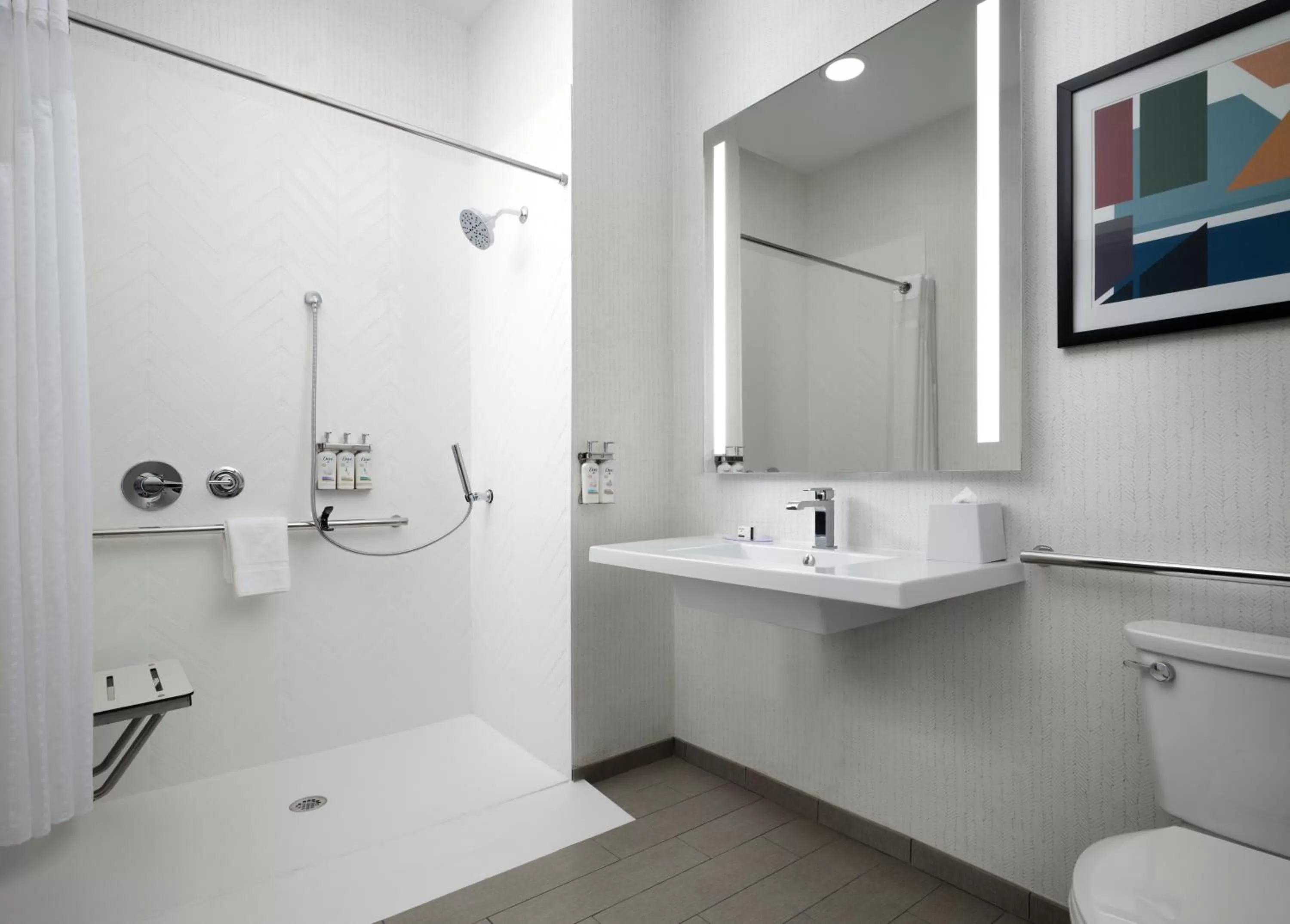 Shower in Holiday Inn - Cincinnati - Liberty Way by IHG
