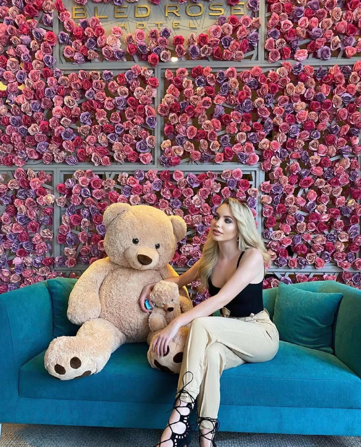 People in Bled Rose Hotel