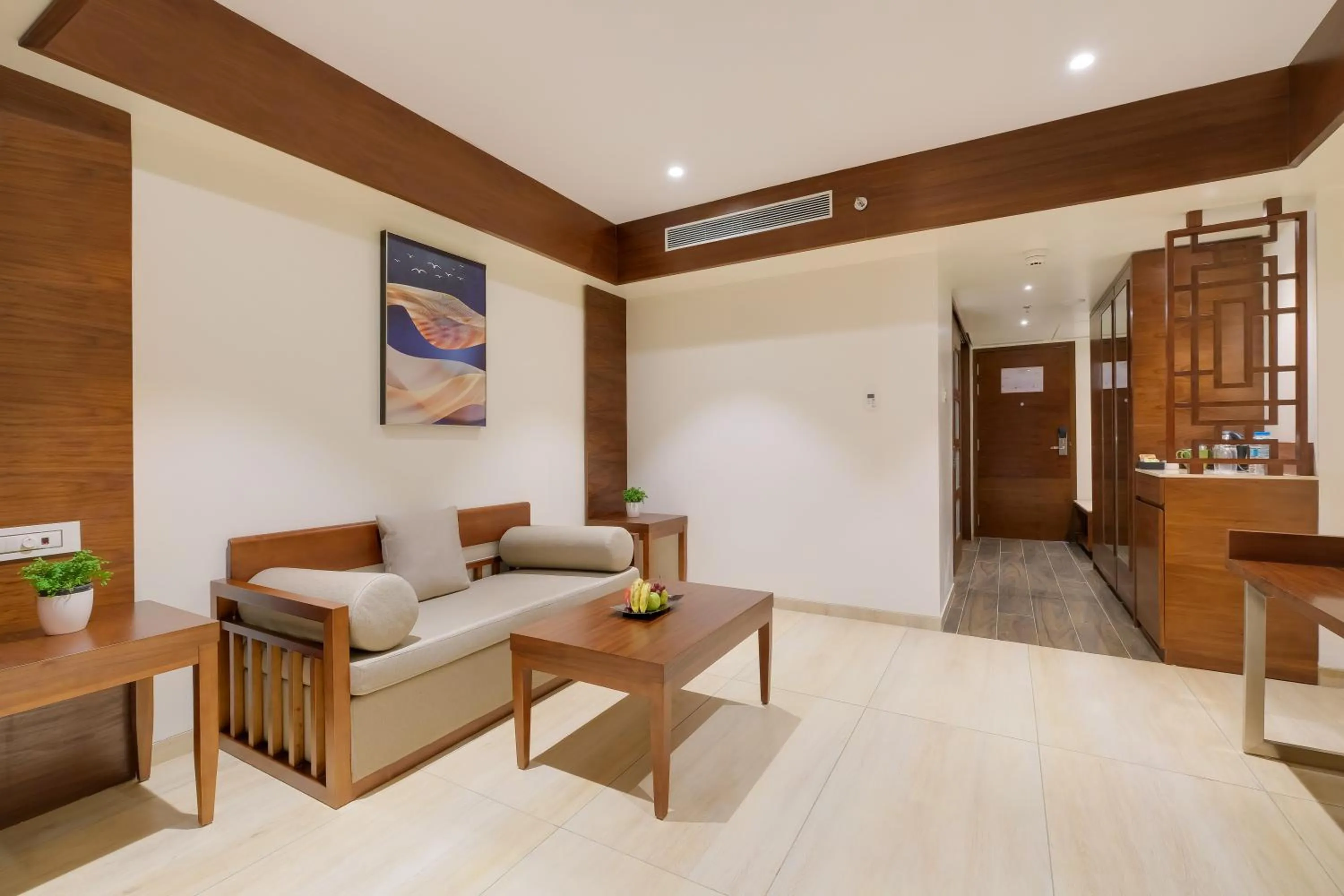 Living room in The Fern An Ecotel Hotel, Lonavala