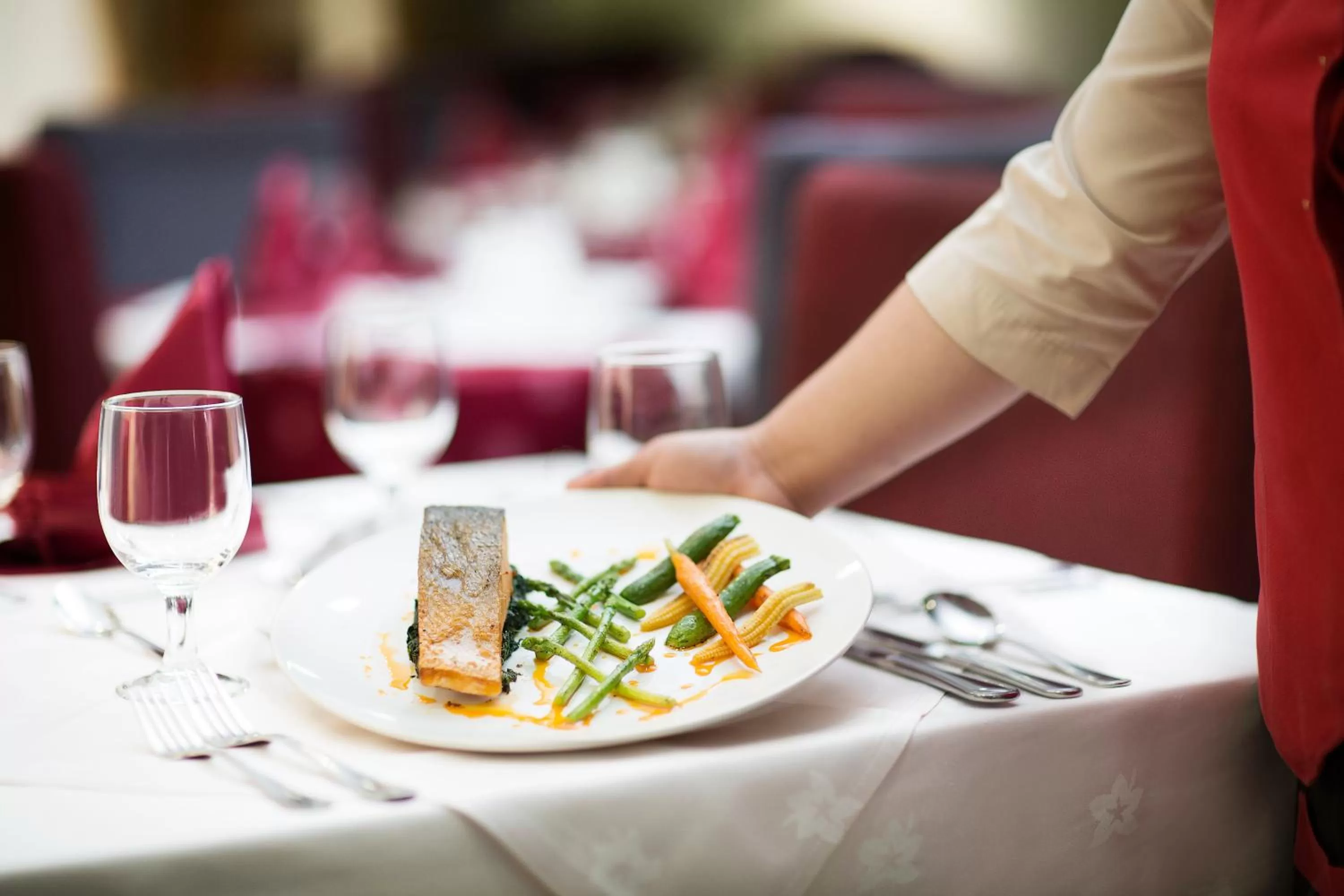 Food close-up in Admiral Plaza Hotel