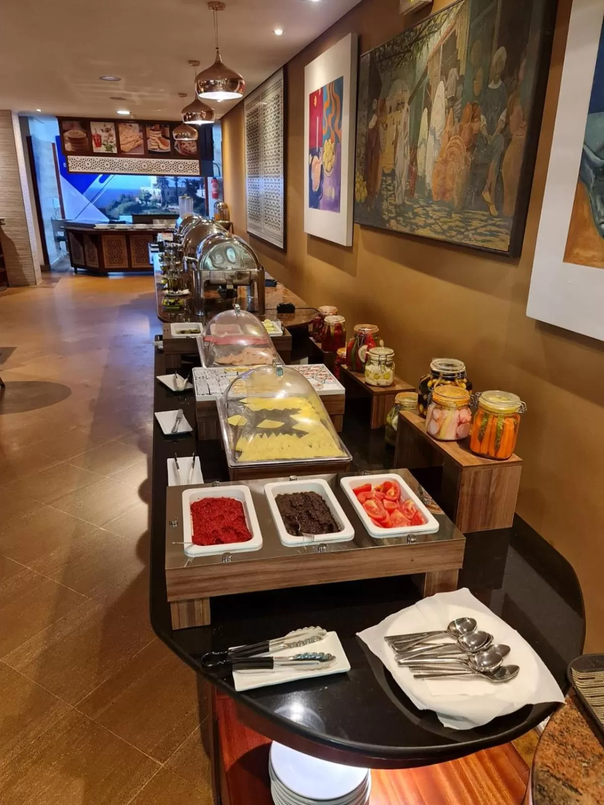 Breakfast in El Oumnia Puerto & Spa