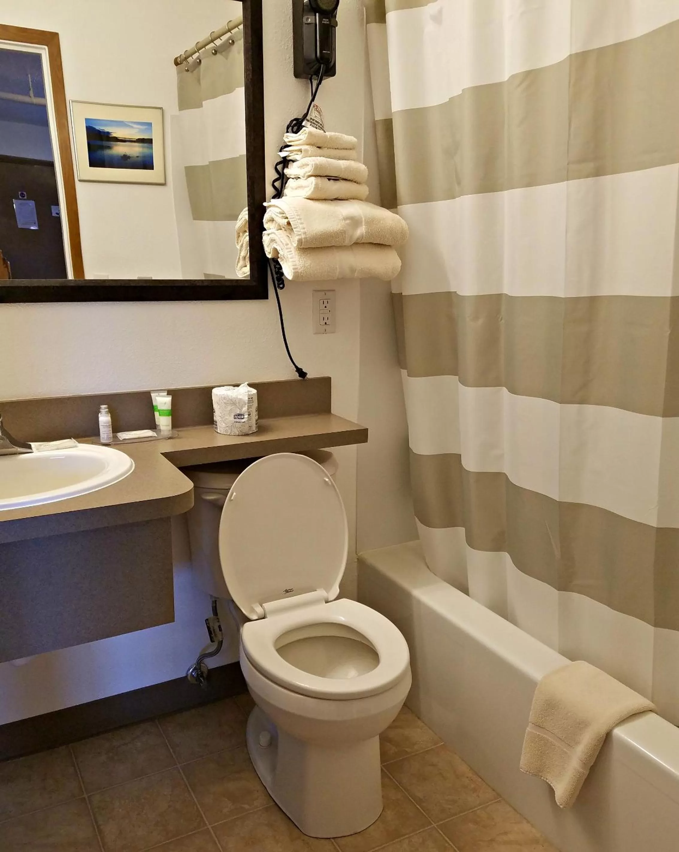 Bathroom in Soldotna Inn