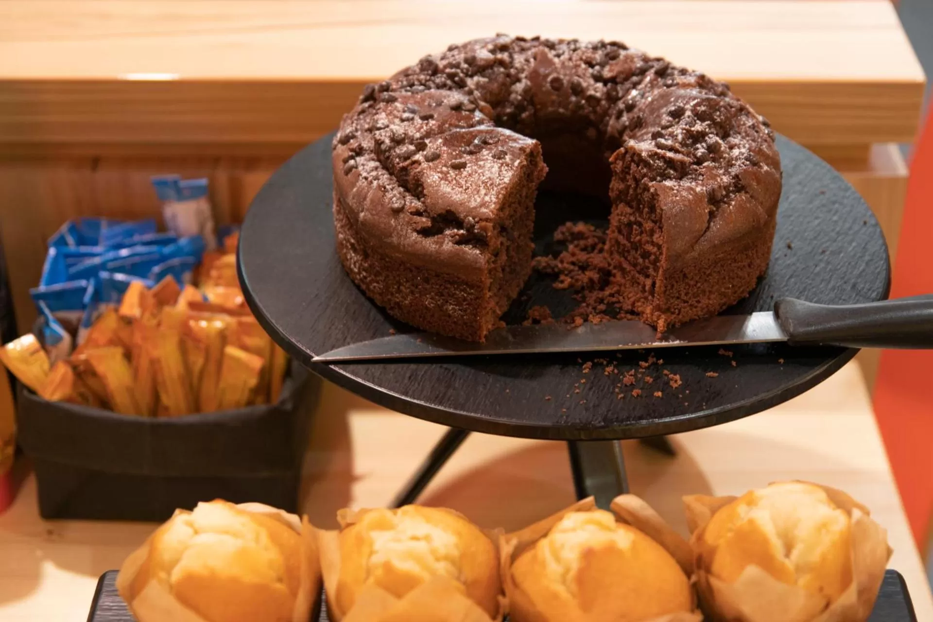 Buffet breakfast in ibis Styles Zeebrugge