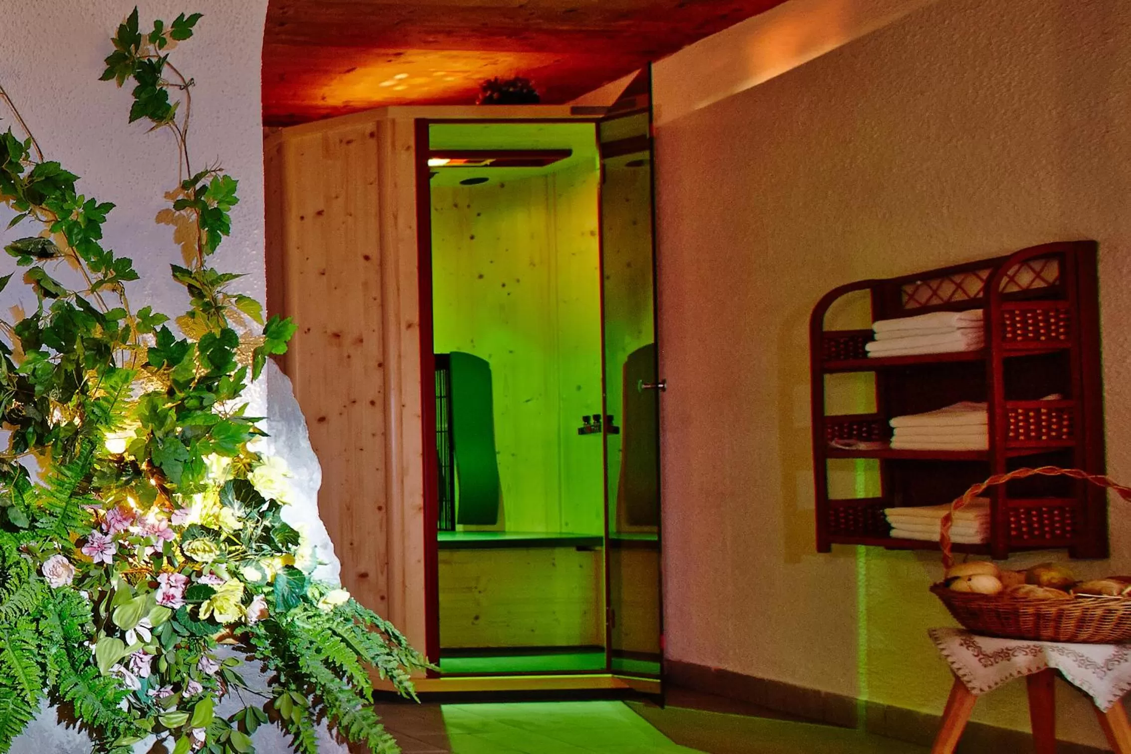 Spa and wellness centre/facilities in Hotel Brennerspitz