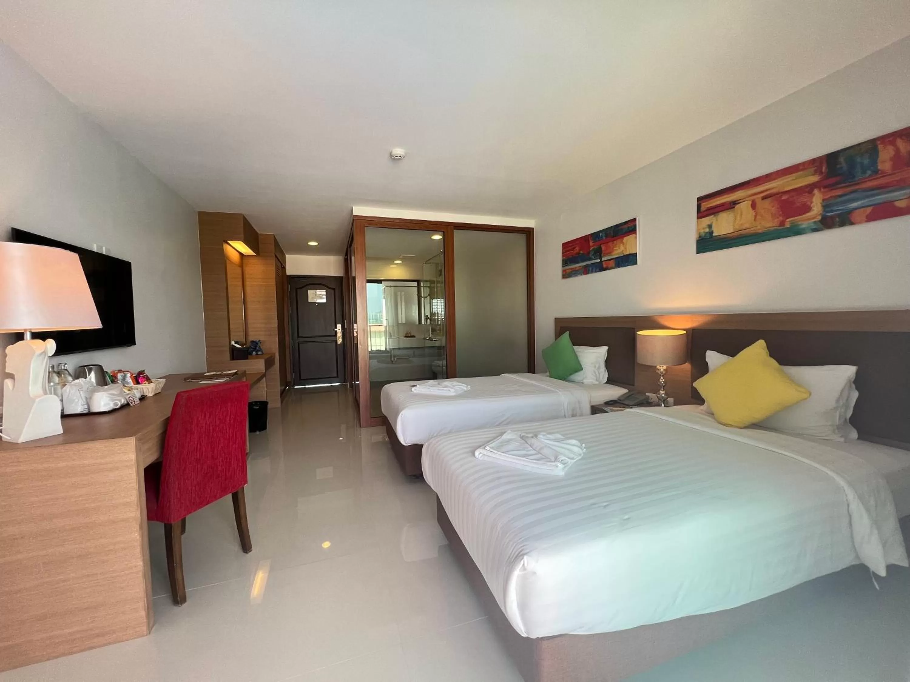 Bed in Riche Hua Hin Hotel - SHA Plus