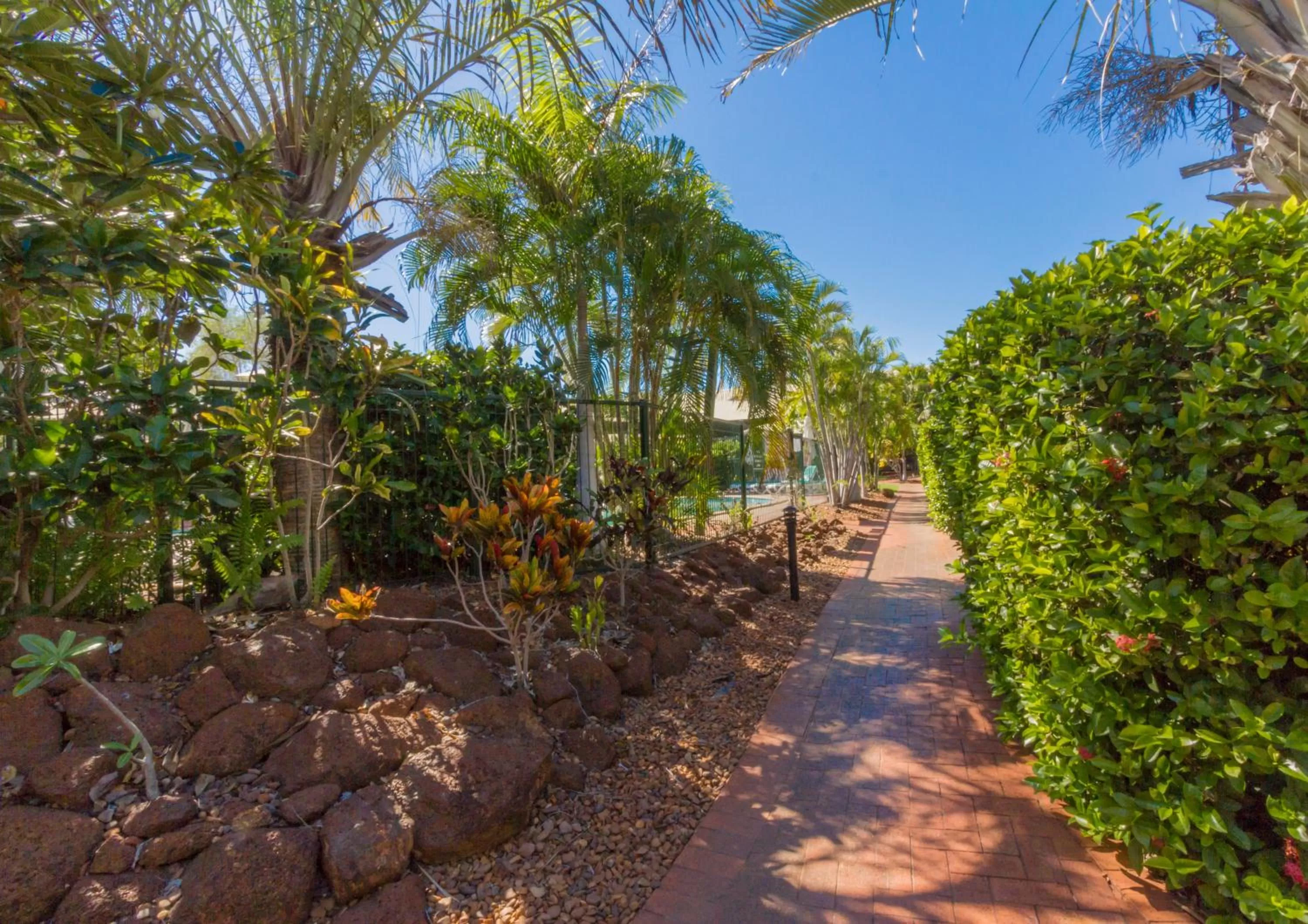 Garden in Broome Beach Resort - Cable Beach, Broome
