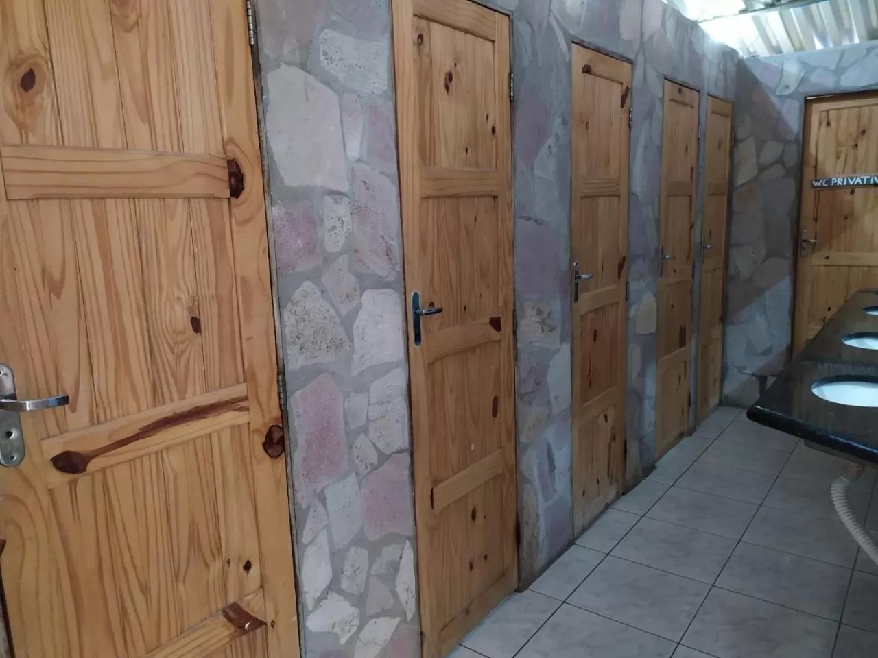 Bathroom in Pousada Lampião e Maria Bonita