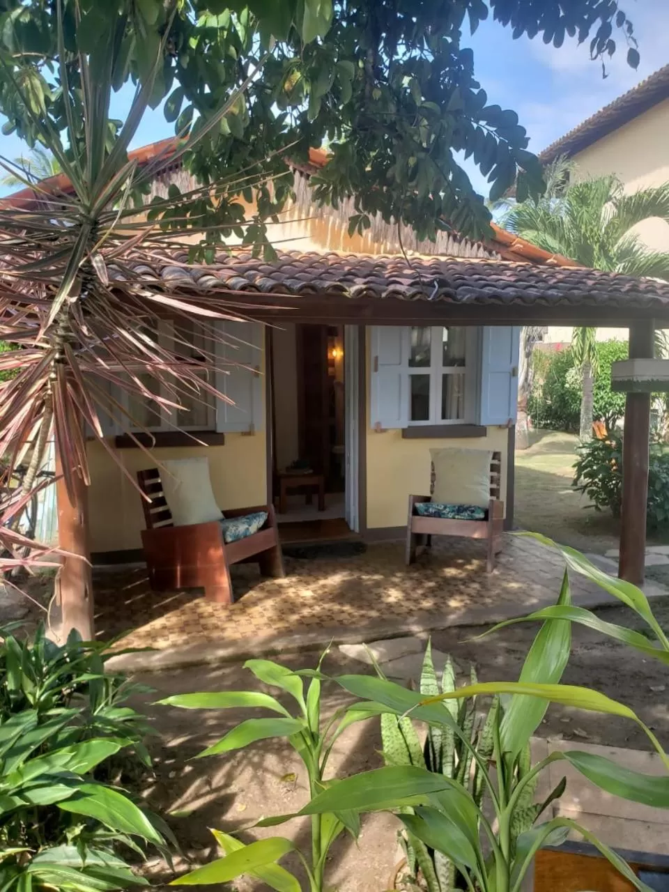 Patio in Pousada dos Hibiscus