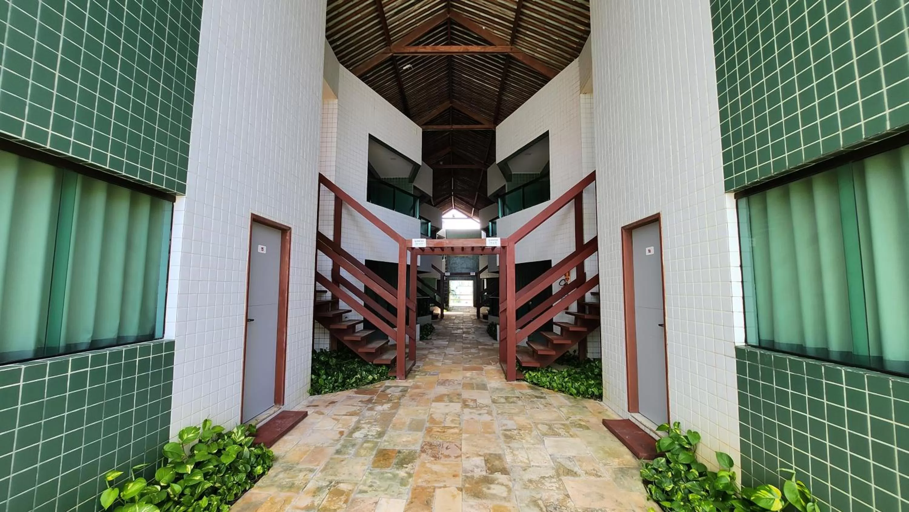 Property building in Hotel Enseada dos Corais