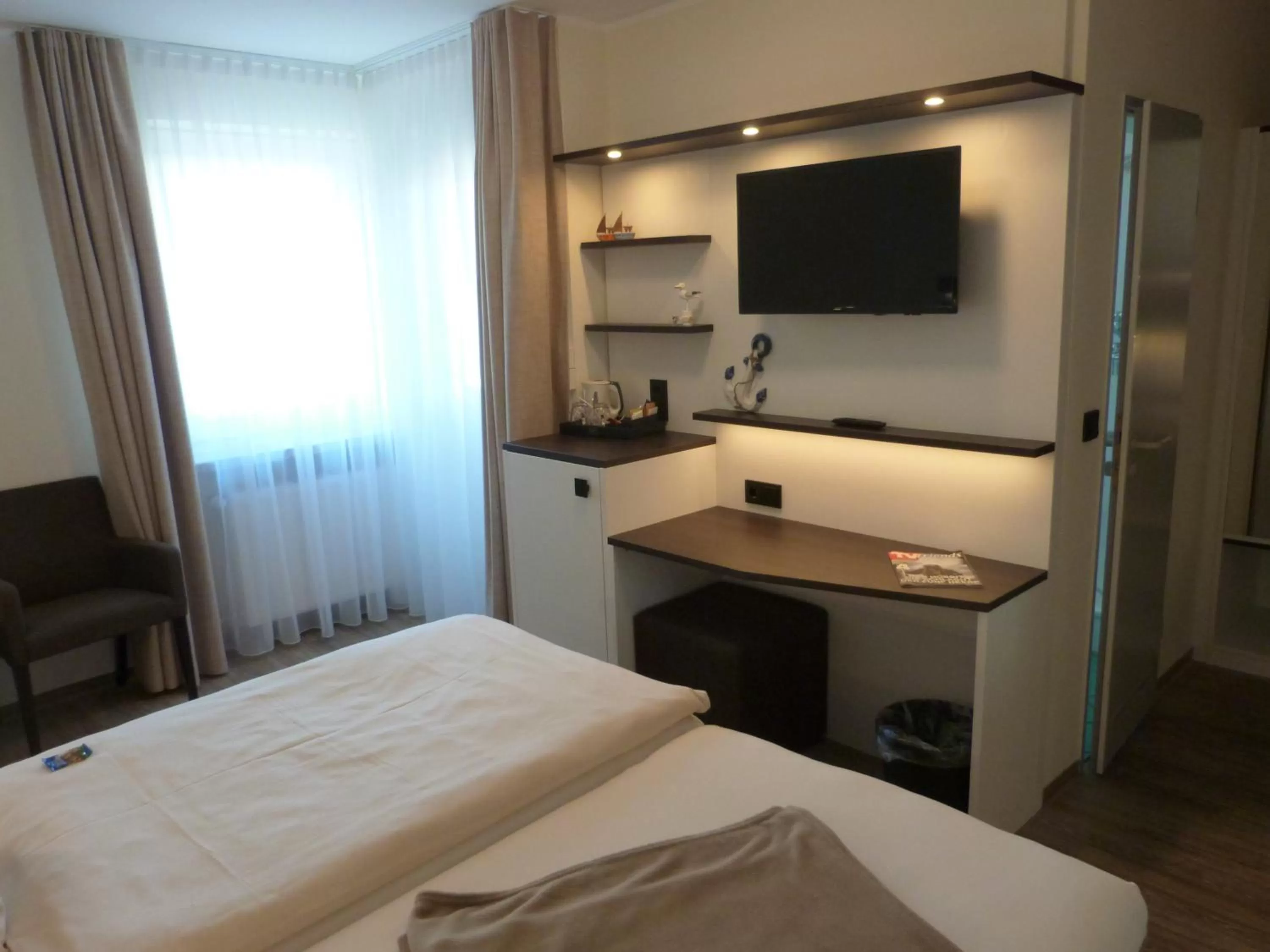 Bed in ankerplatz-Hotel garni