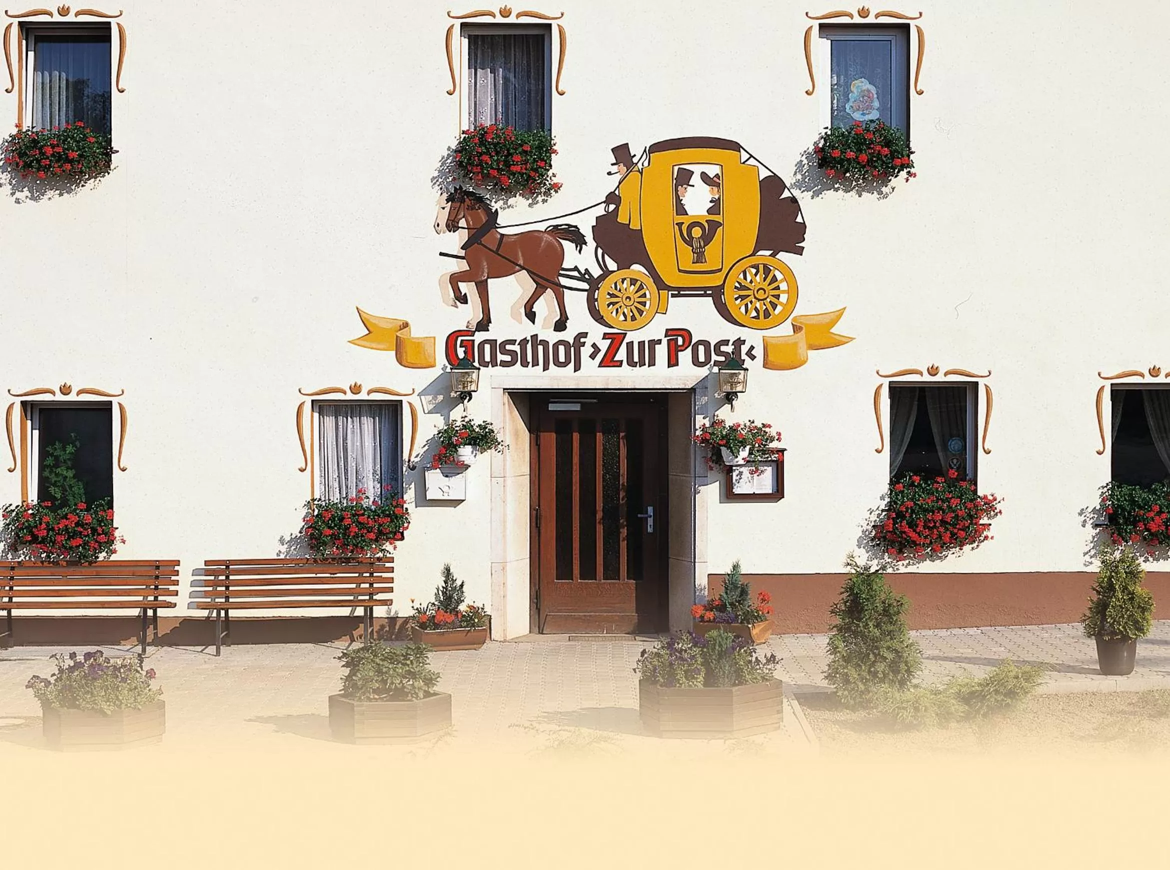 Property building in Hotel Zur Post