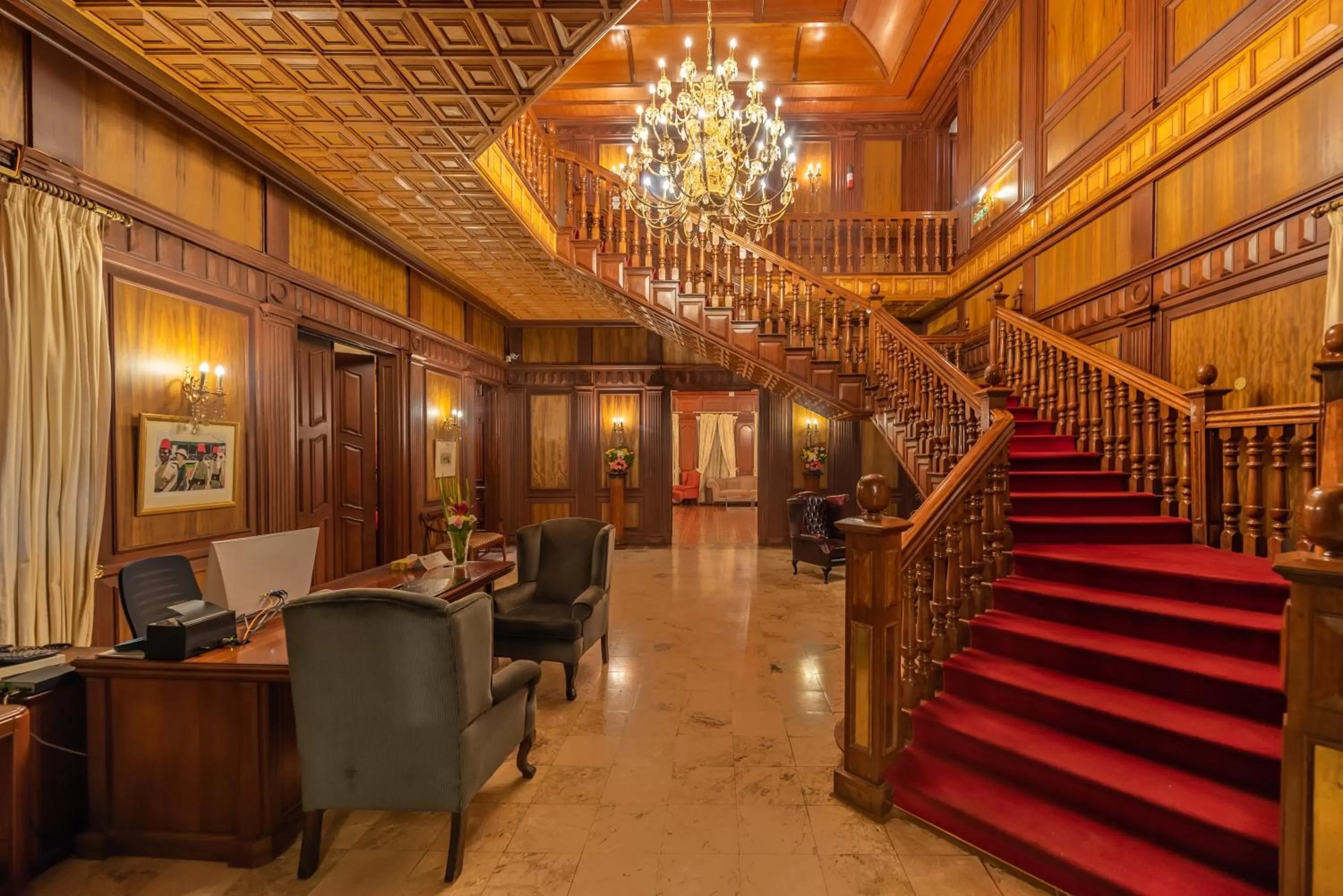 Lobby or reception in Muthu Sovereign Suites & Spa, Limuru Road, Nairobi