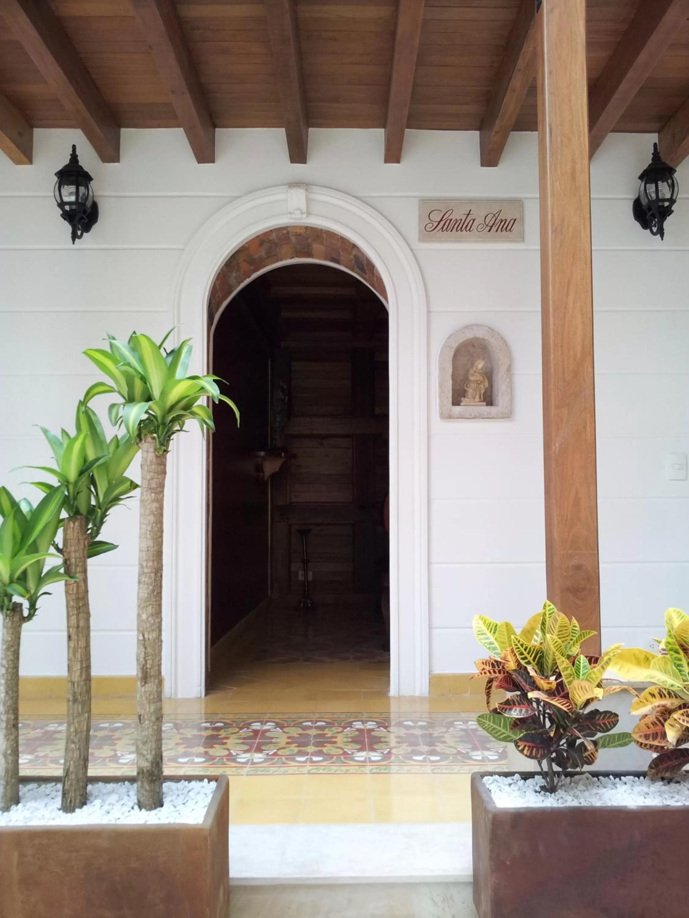 Decorative detail in Hotel Santa Lucia Boutique Spa