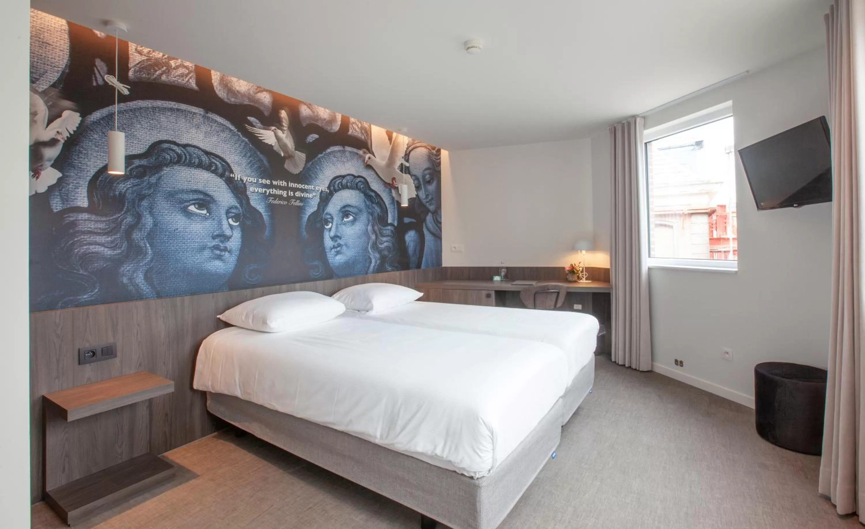 Bed in Hotel The Shepherd