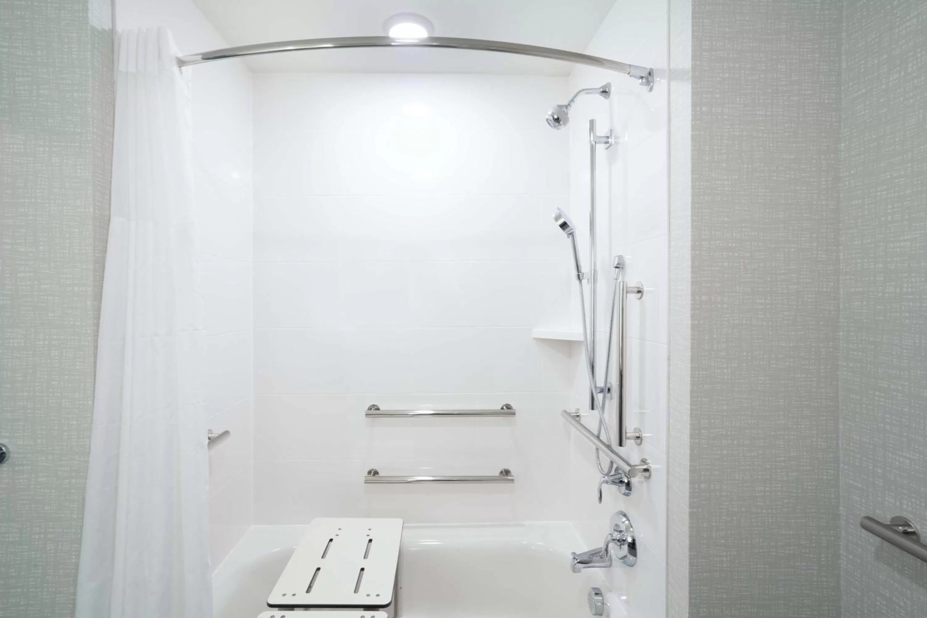 Bathroom in Hampton Inn Greer Greenville, Sc