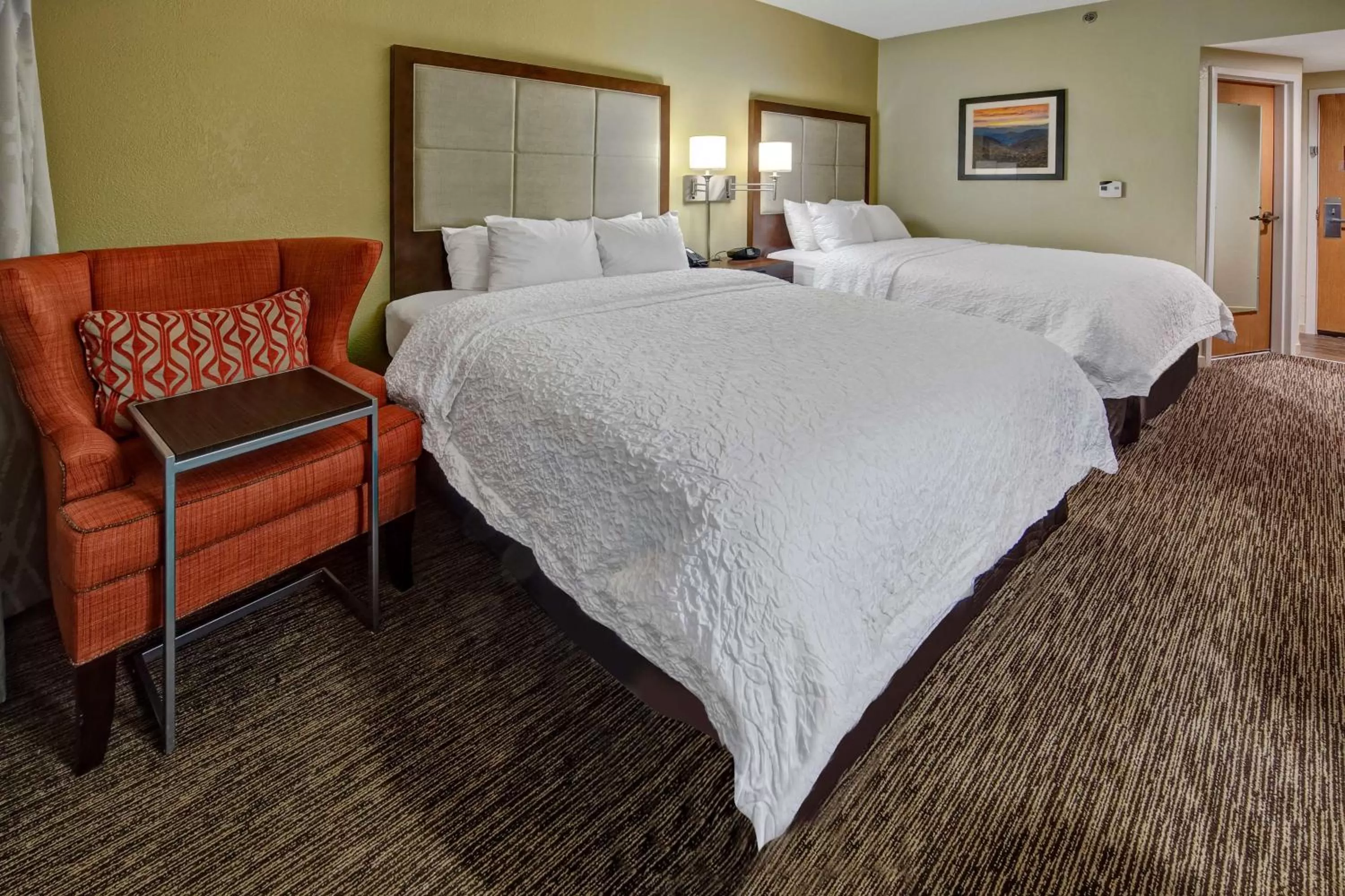 Bed in Hampton Inn Concord/Kannapolis