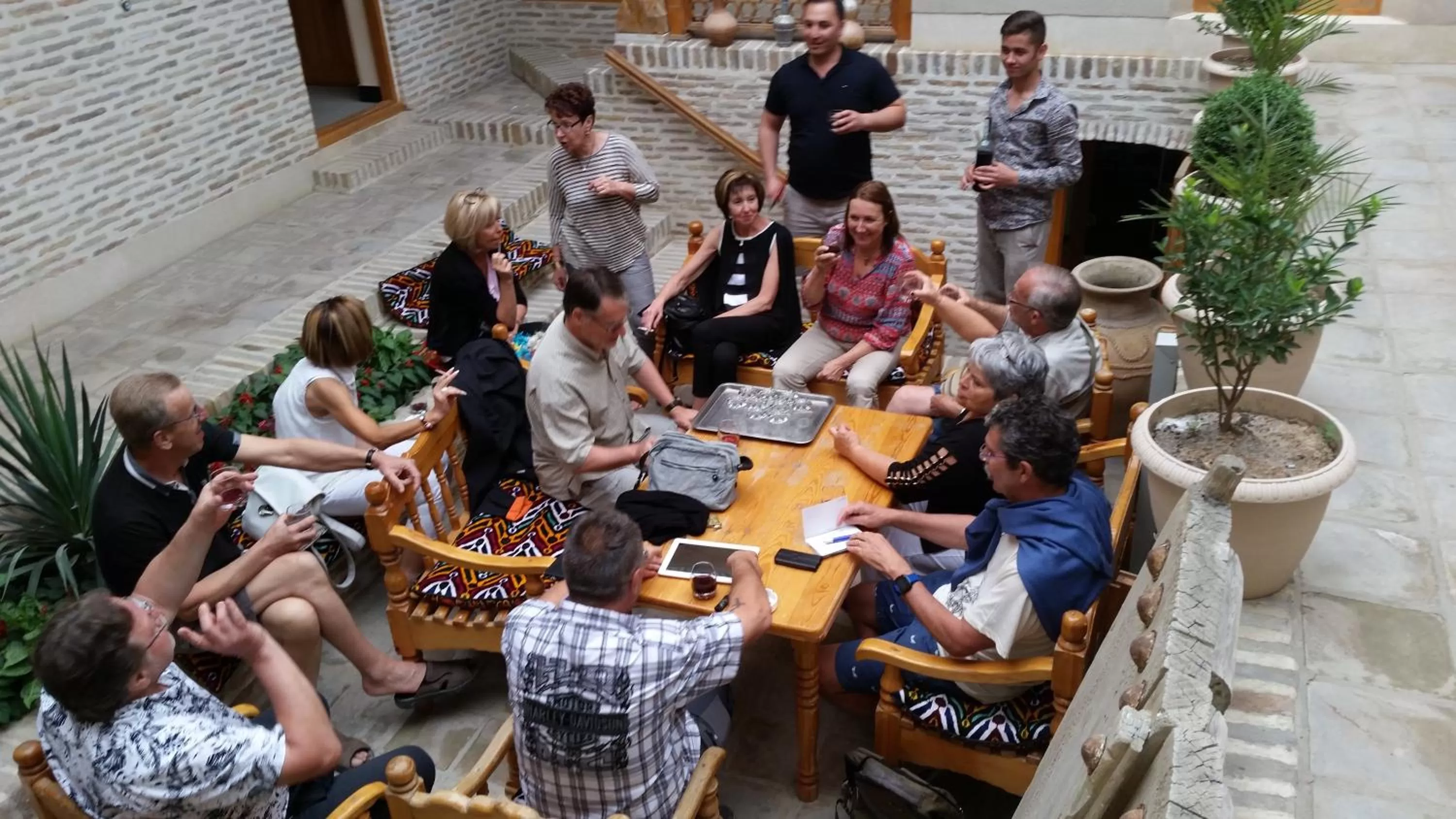 Patio in Kavsar Boutique Hotel