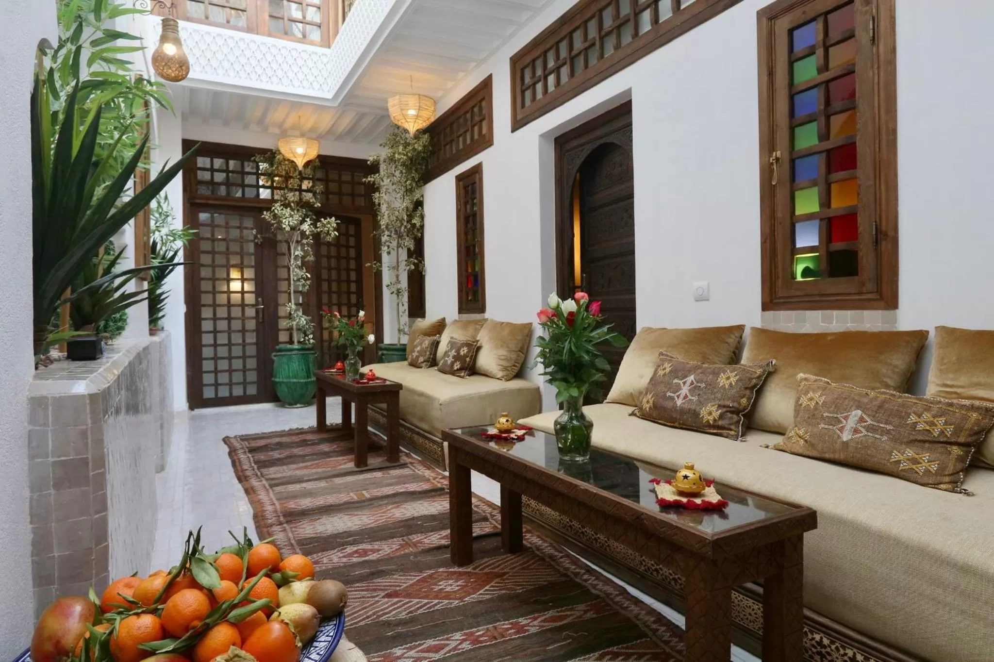 Living room in Riad Beata Bed & Breakfast