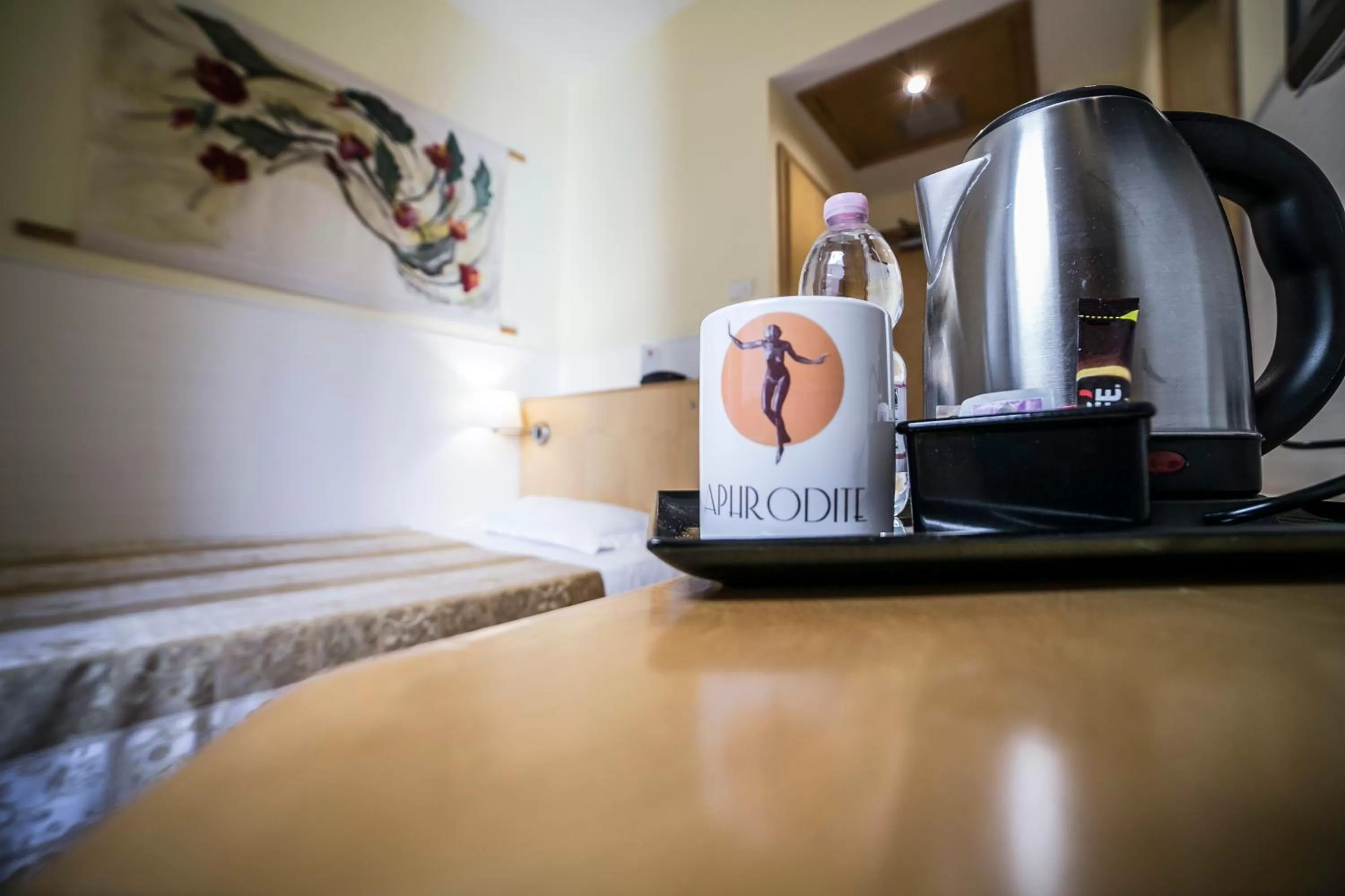 Coffee/tea facilities in Hotel Aphrodite