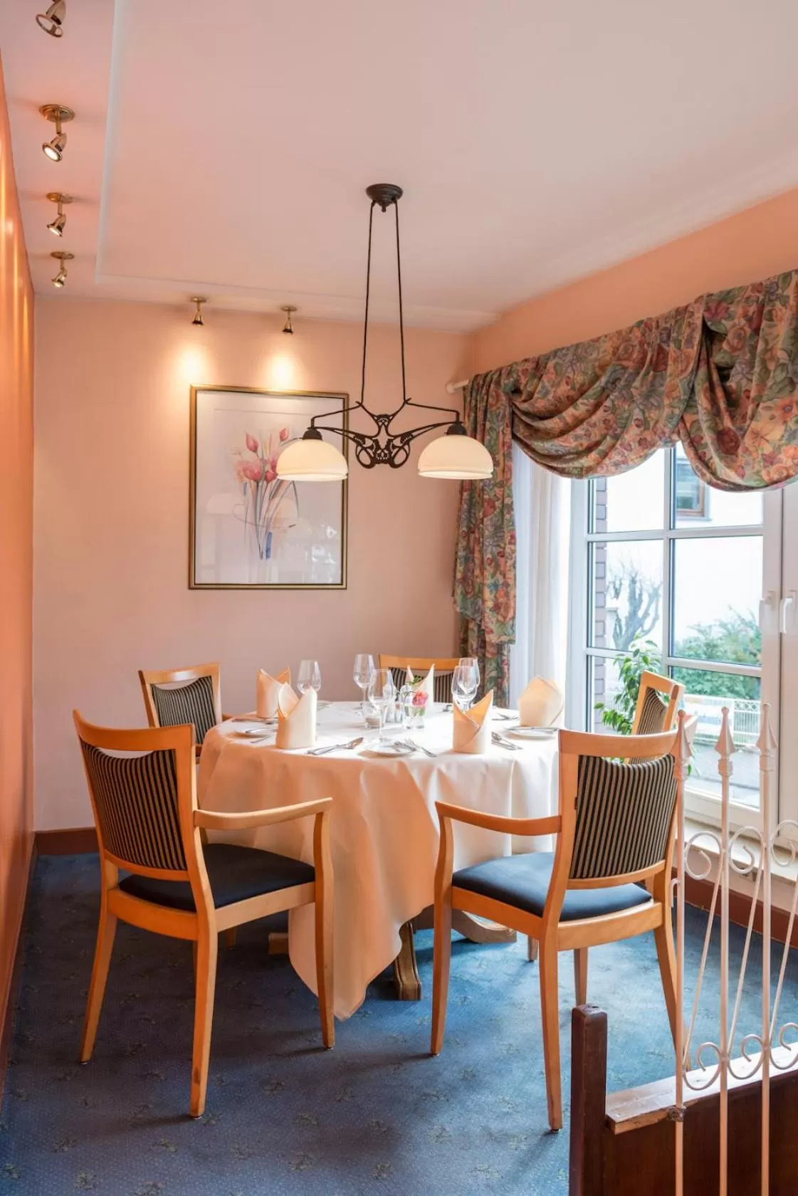 Decorative detail in Hotel Eisbach