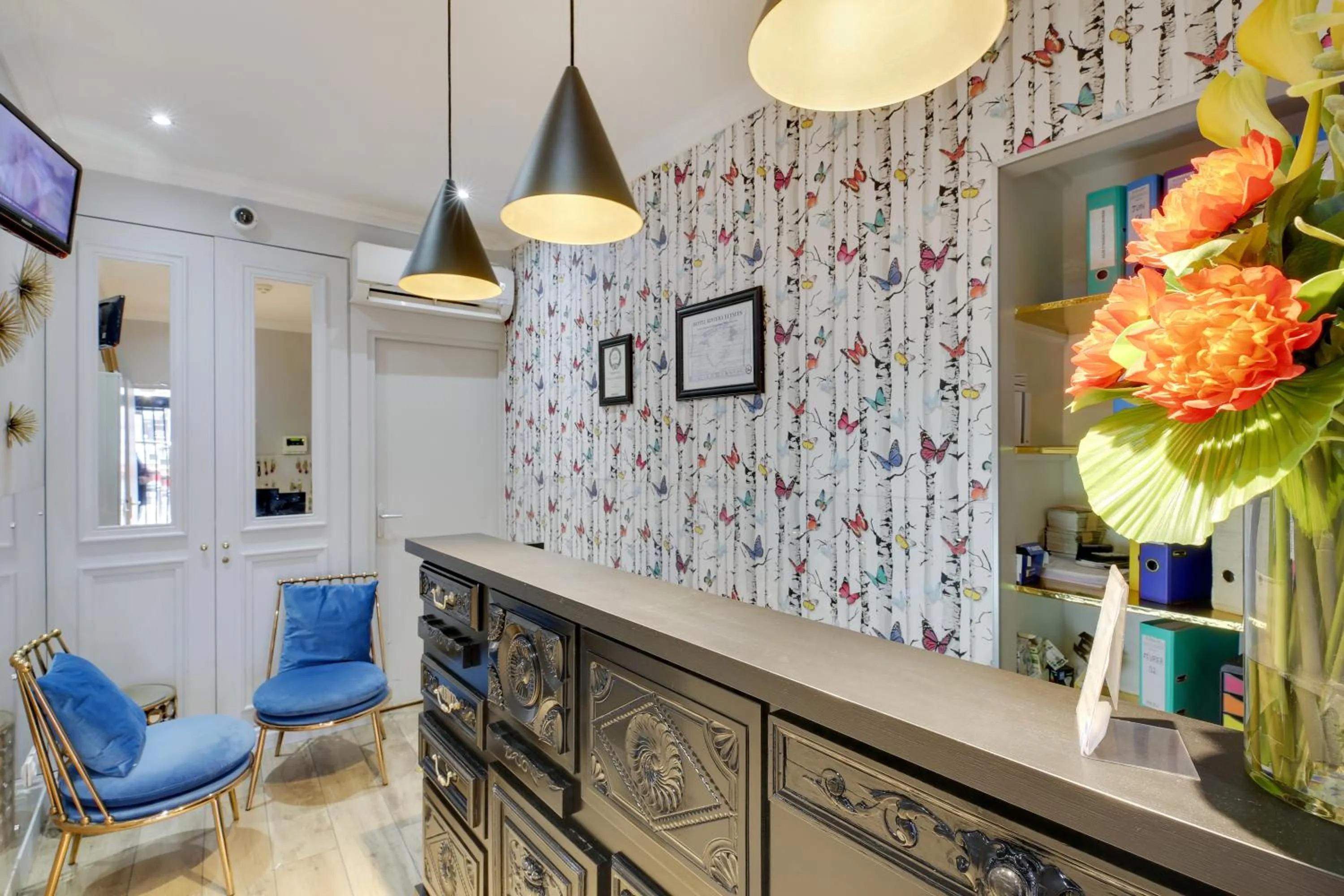 Lobby or reception in Hotel Riviera Elysees