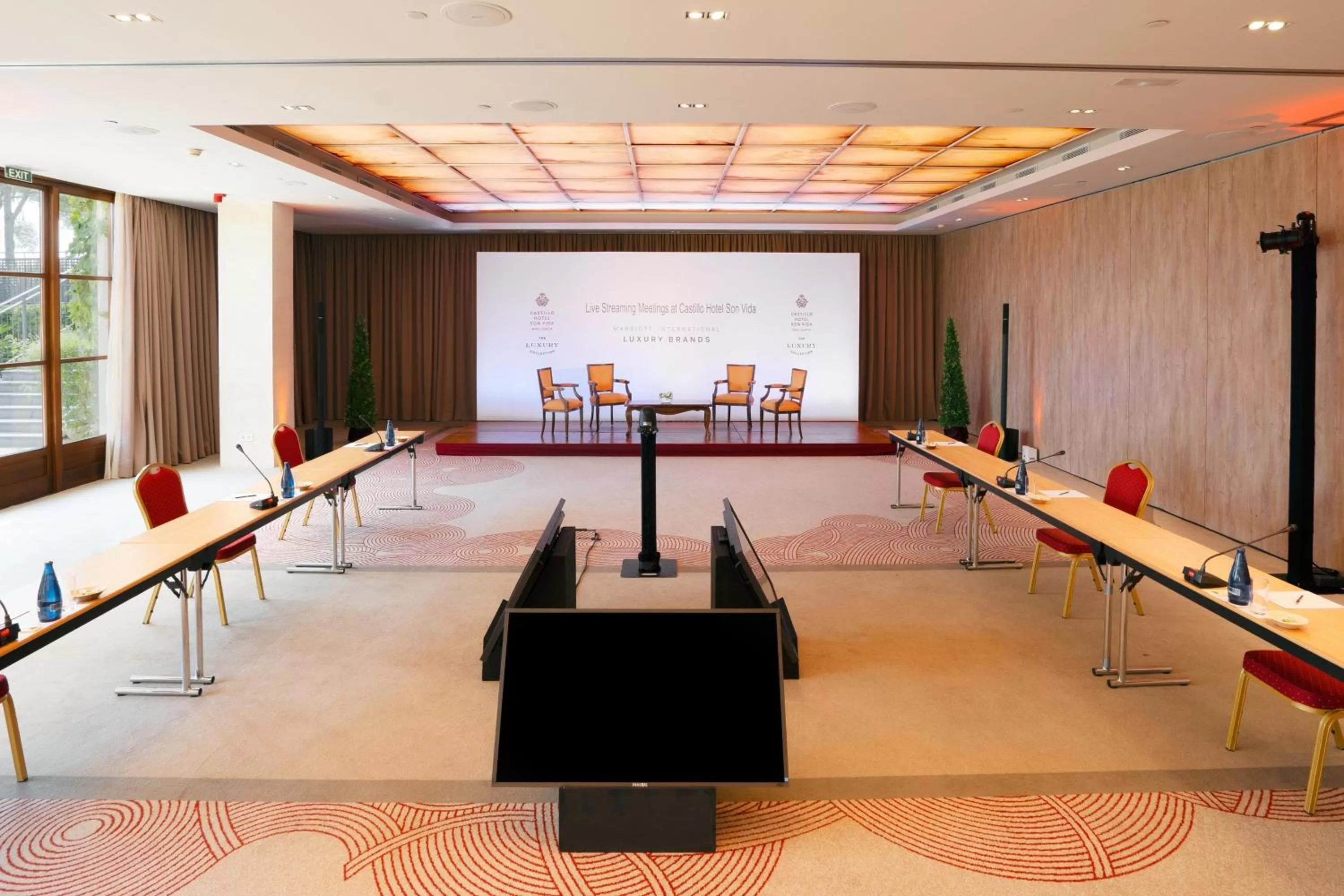 Meeting/conference room in Castillo Hotel Son Vida, a Luxury Collection Hotel, Mallorca