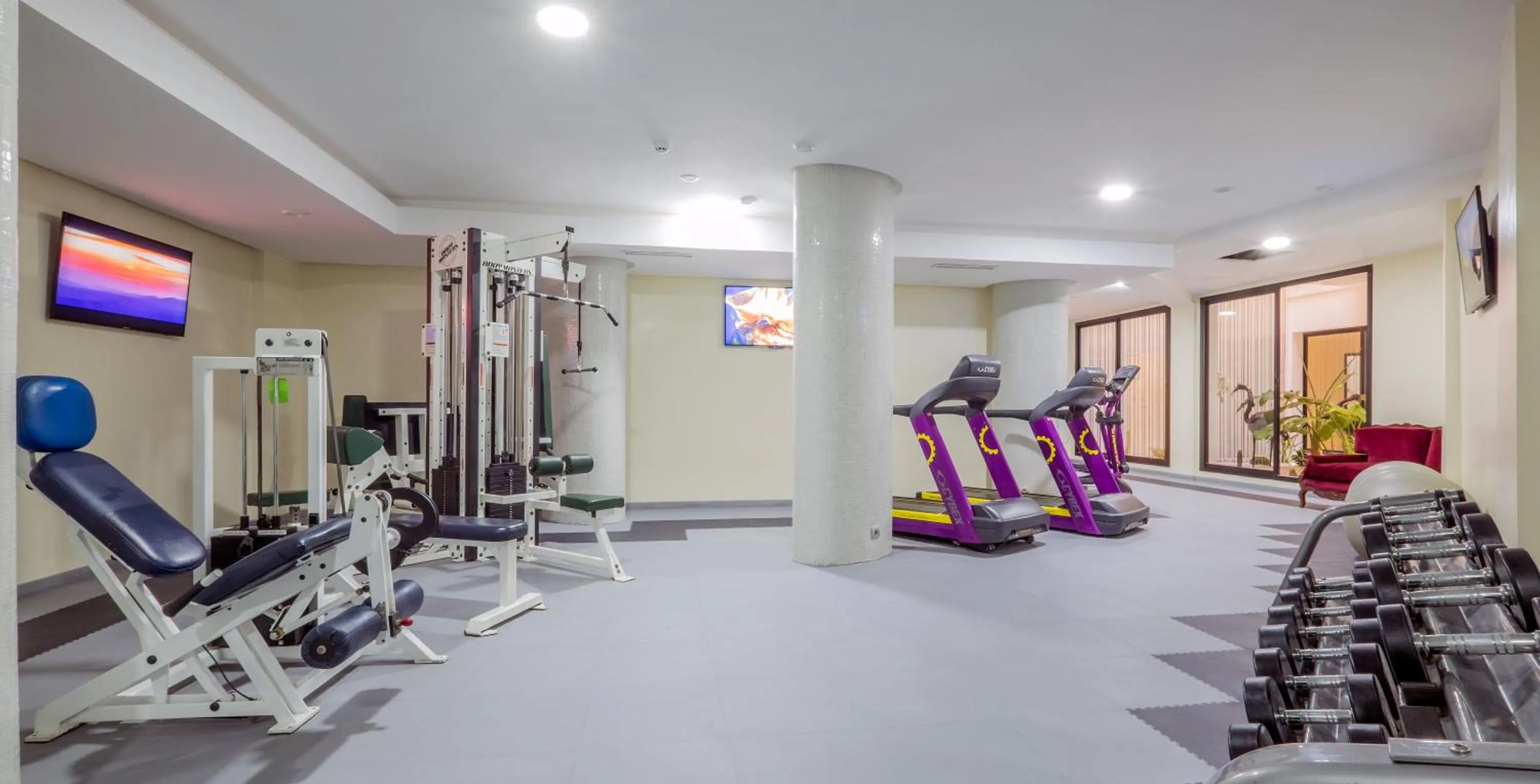 Fitness centre/facilities in Hotel Ayoub & Spa