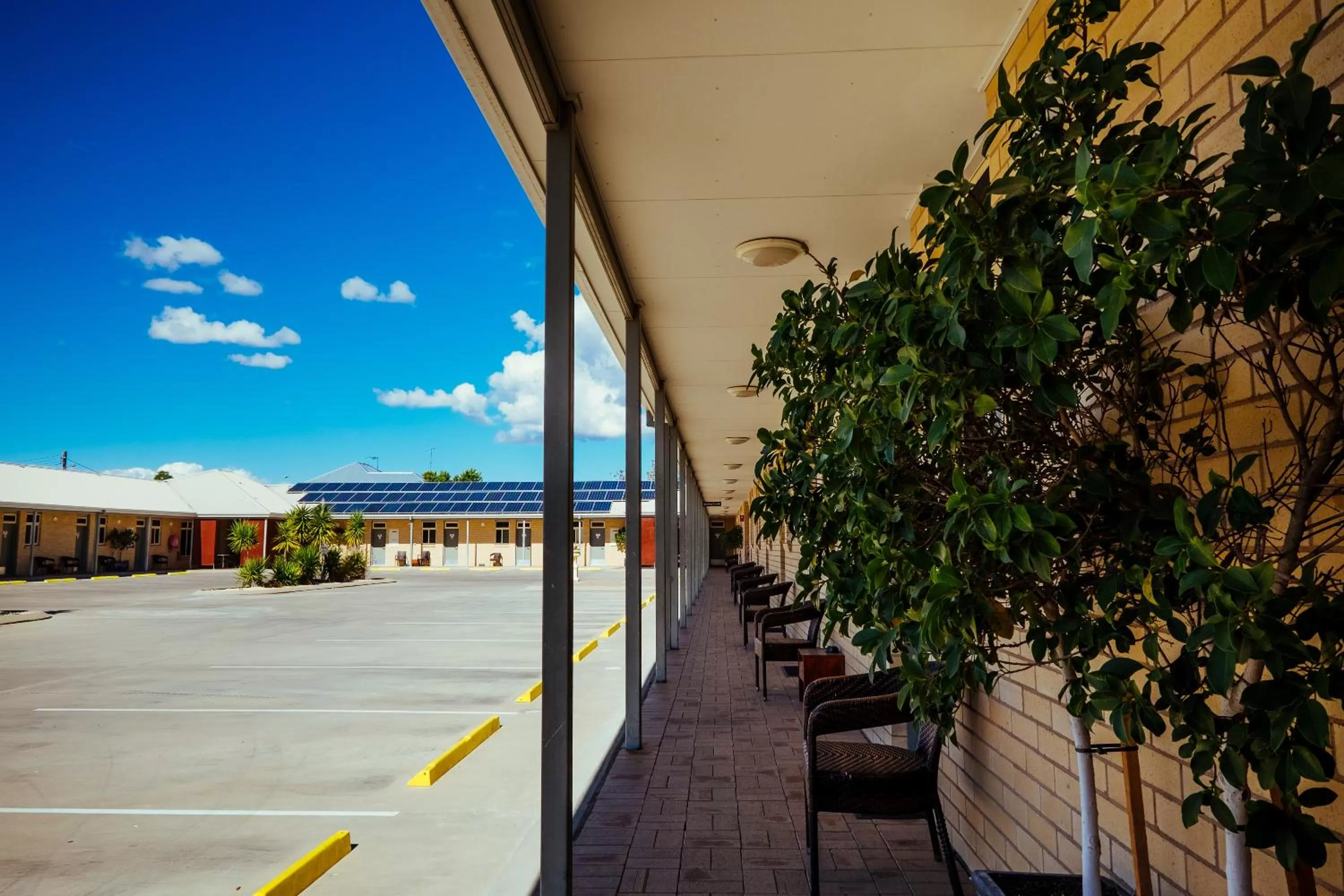 Property building in Club Motor Inn