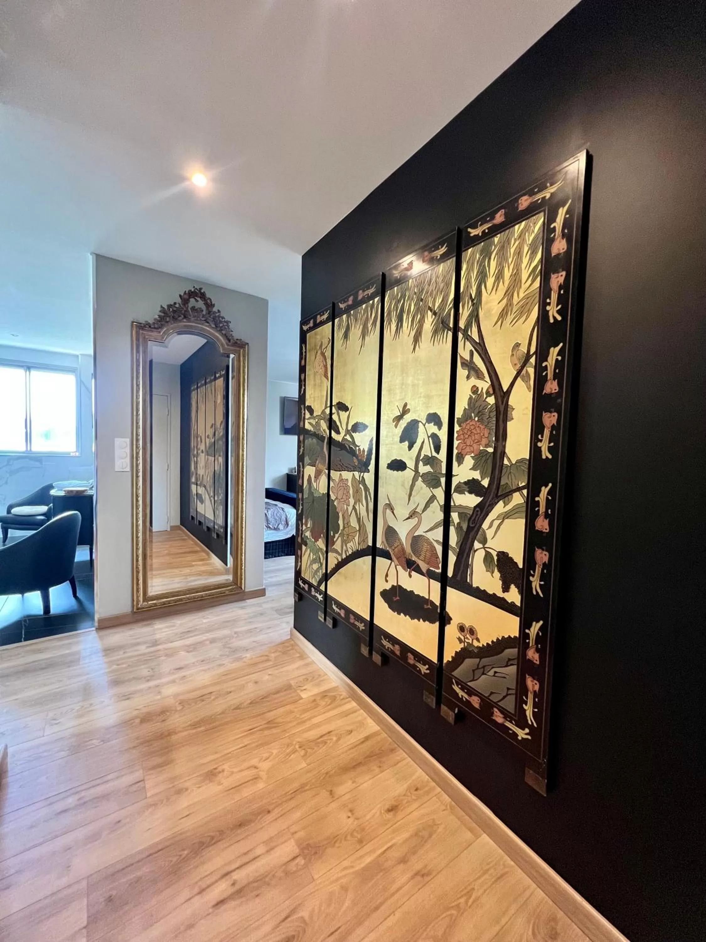 Decorative detail in Villa Pauline