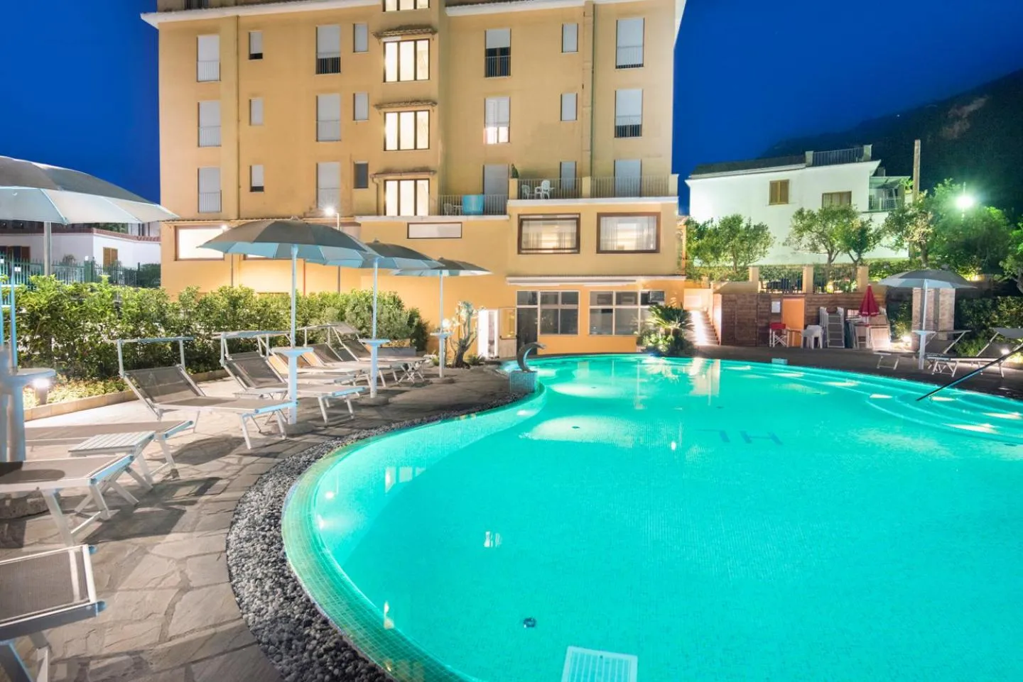 Sunset in Hotel Leone