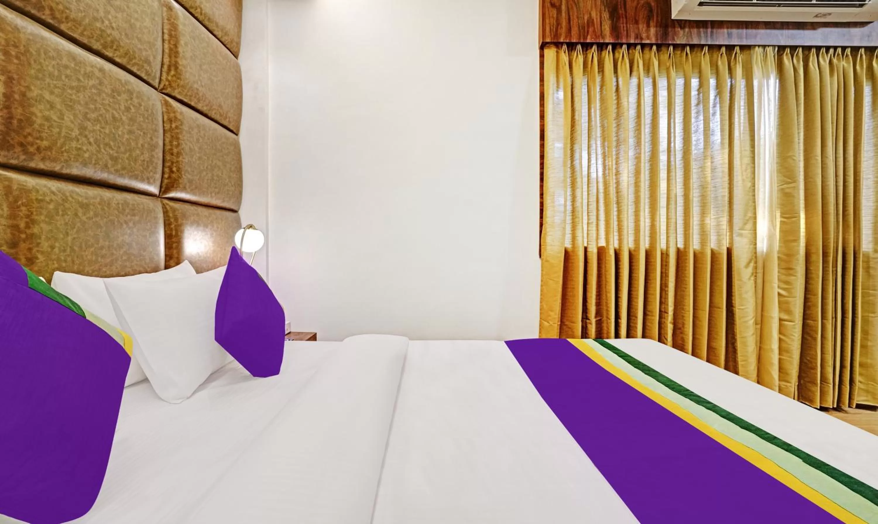 Bedroom, Bed in Treebo Premium Widlor Boutique