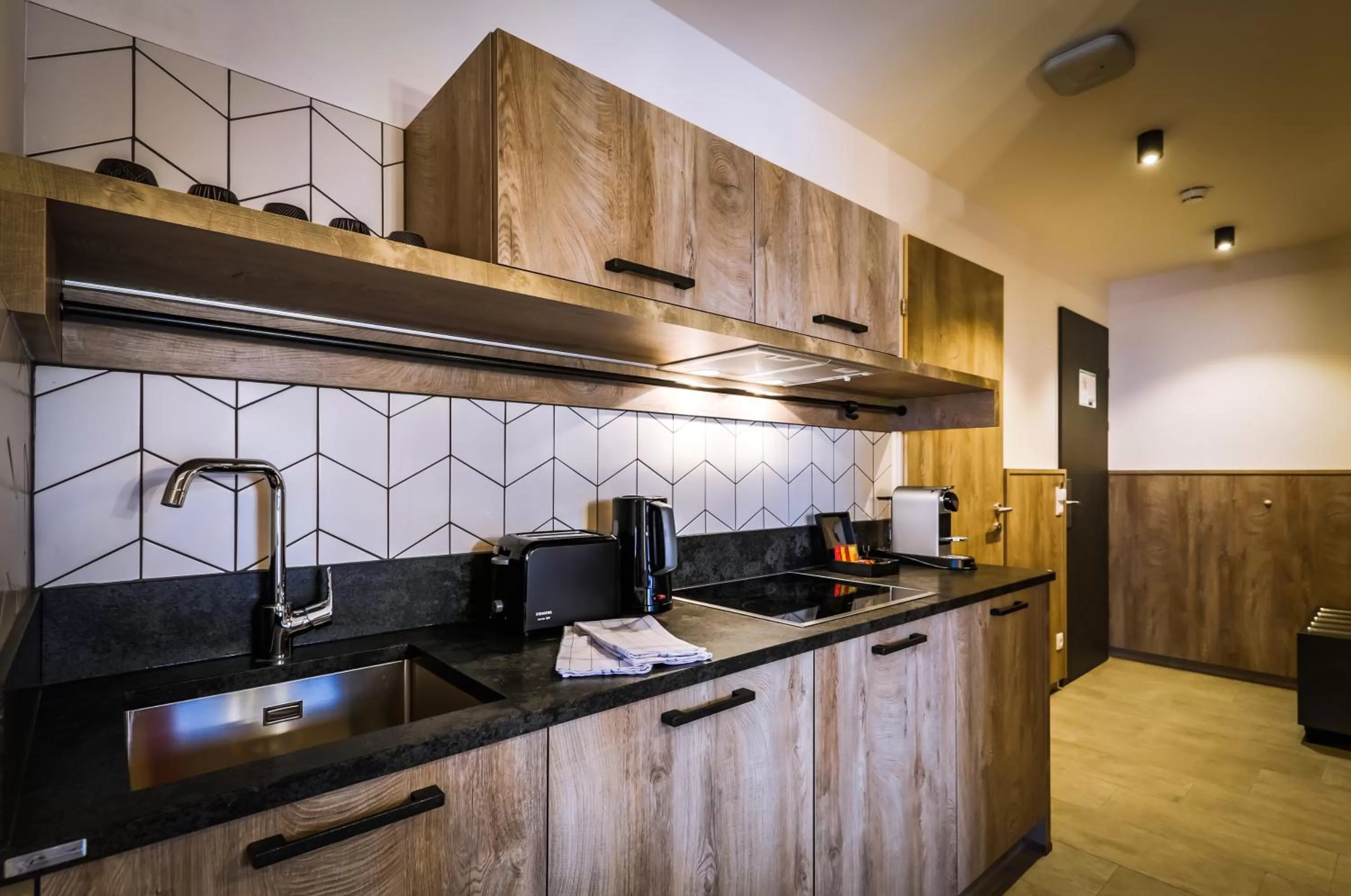 Kitchen or kitchenette in 24 by AvenidA - Mountain Hotel