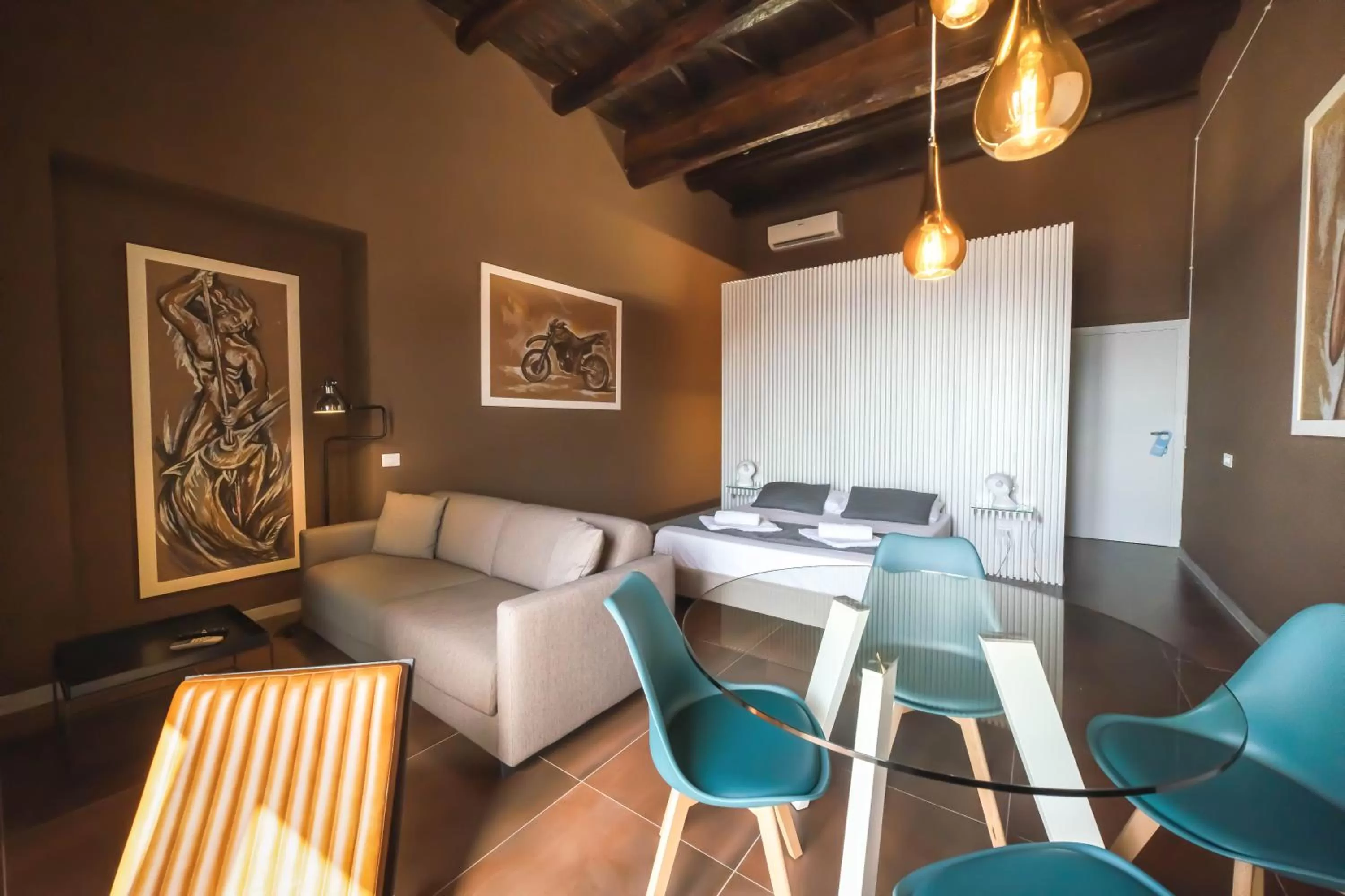 Seating area in Residenza Nausicaa - 50 meters from the beach