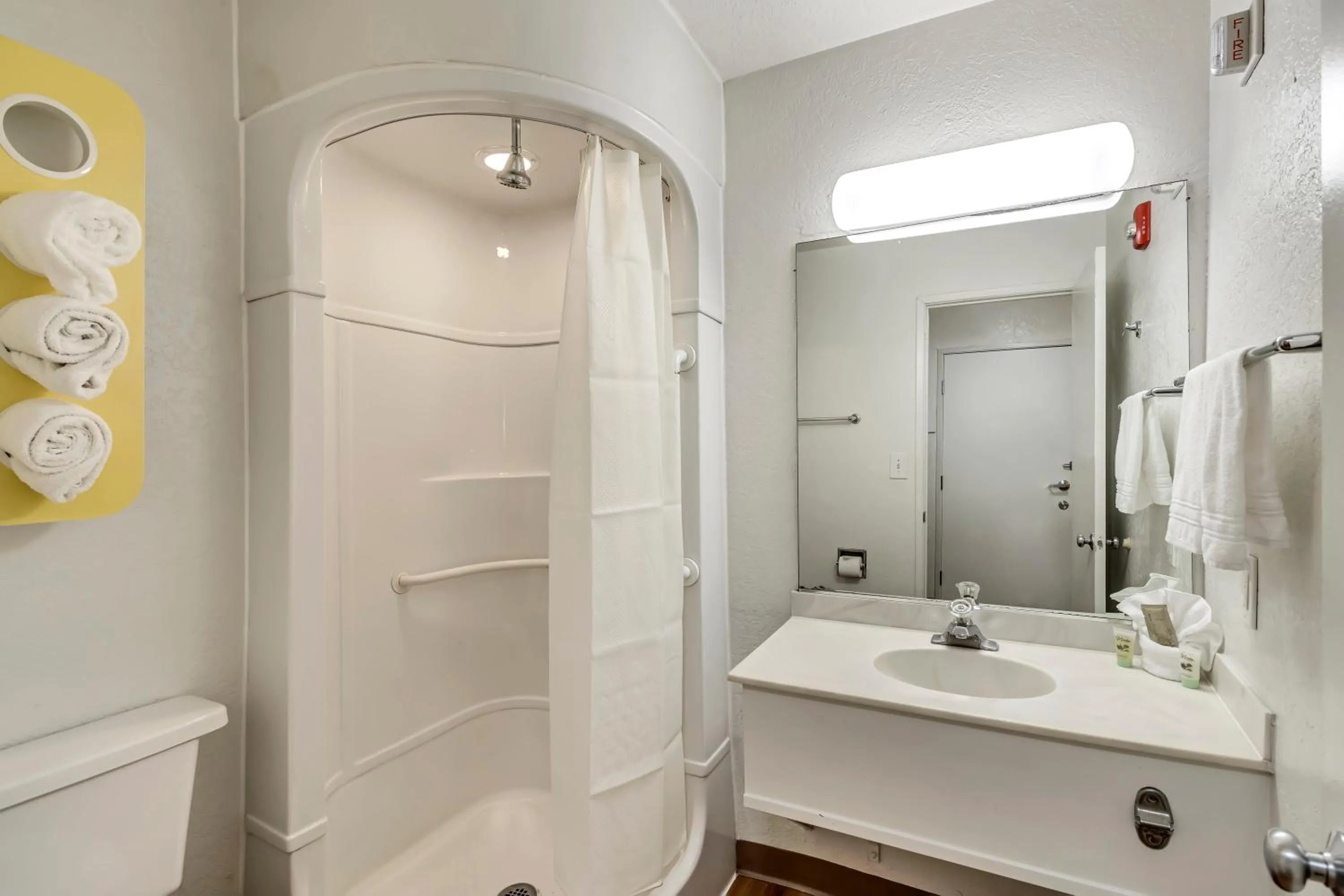 Shower in Motel 6 Ogden, UT- Downtown