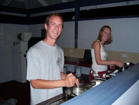 Guests in Fraser Coast Top Tourist Park