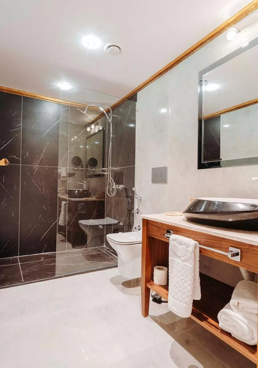 Bathroom in TS Park Hotel