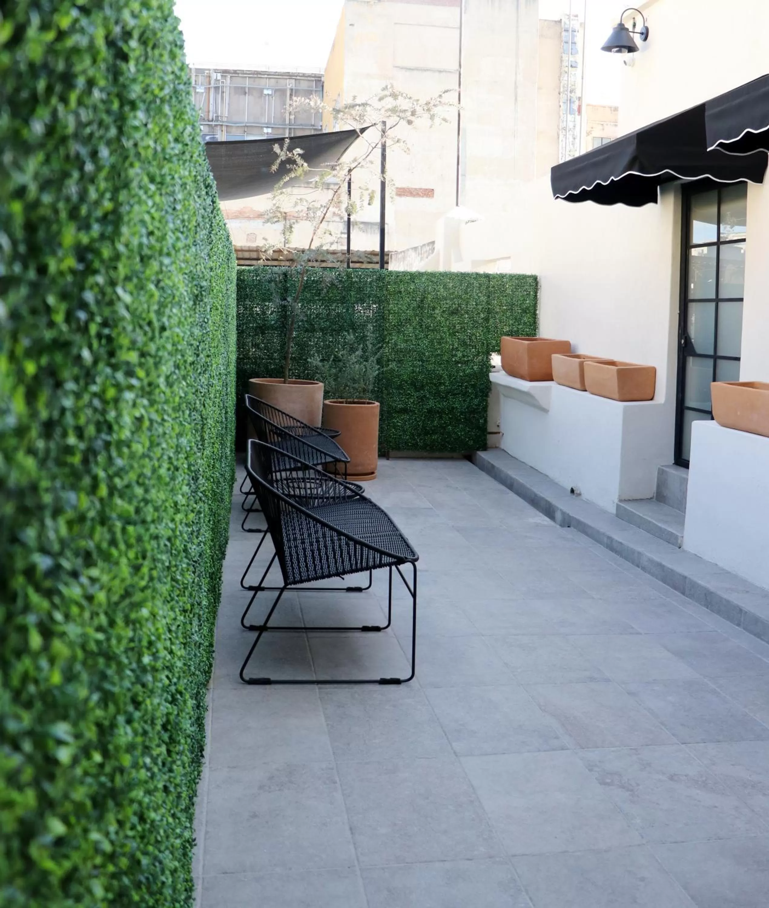 Balcony/Terrace in Hotel Grand Isitia