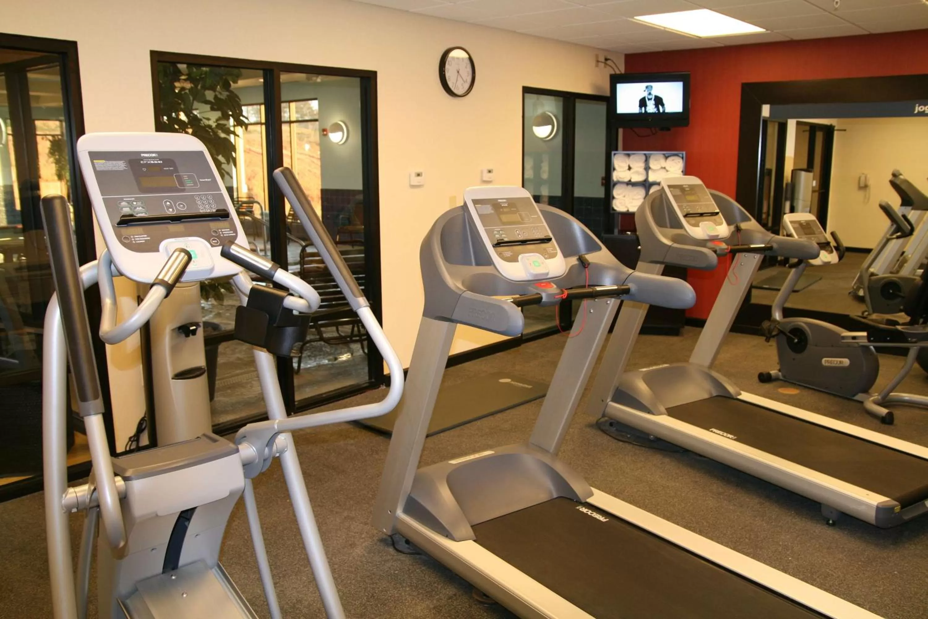 Fitness centre/facilities in Hampton Inn & Suites McComb