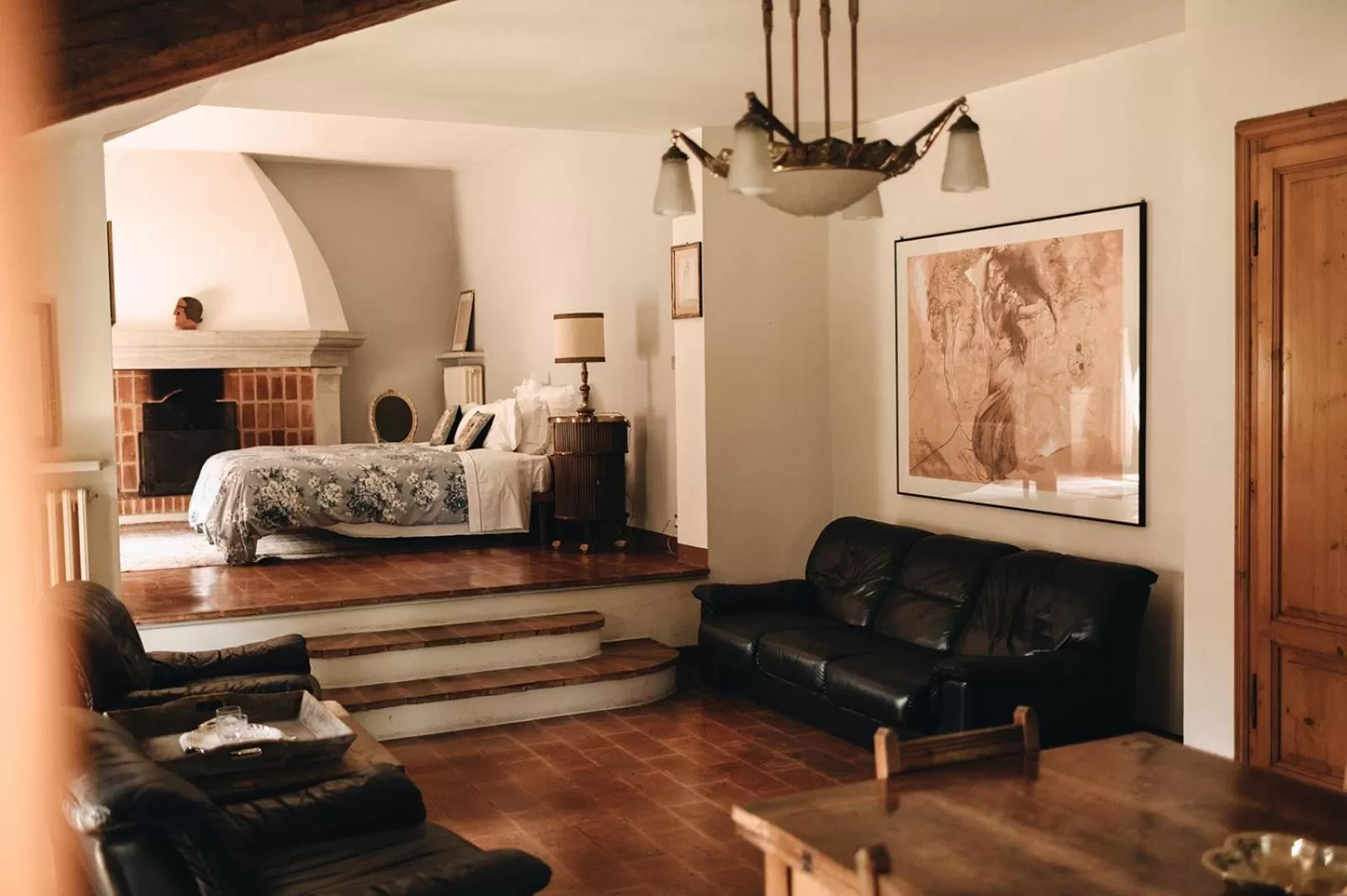 Living room, Bed in Le dimore de Il borgo del balsamico