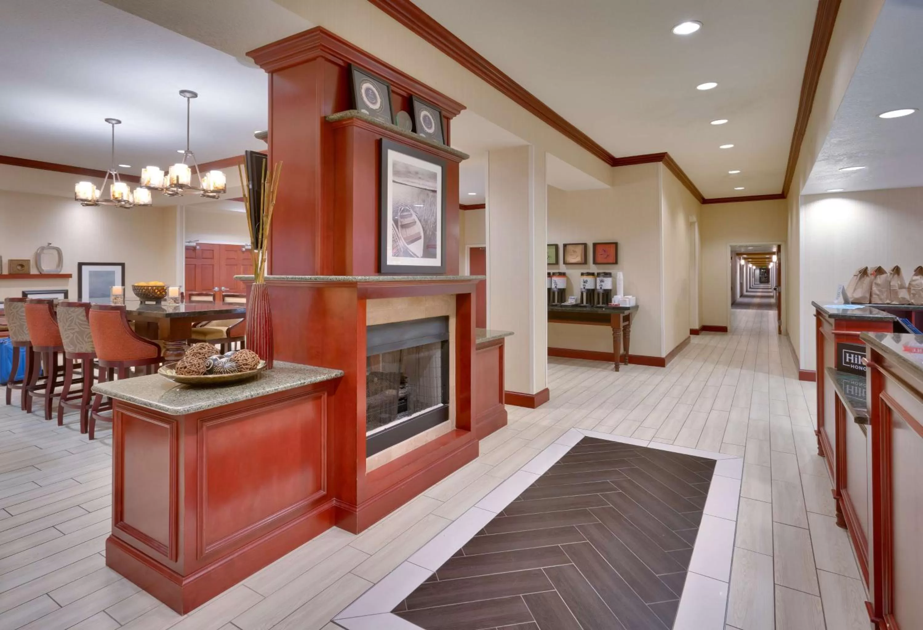 Lobby or reception in Hampton Inn Tremonton