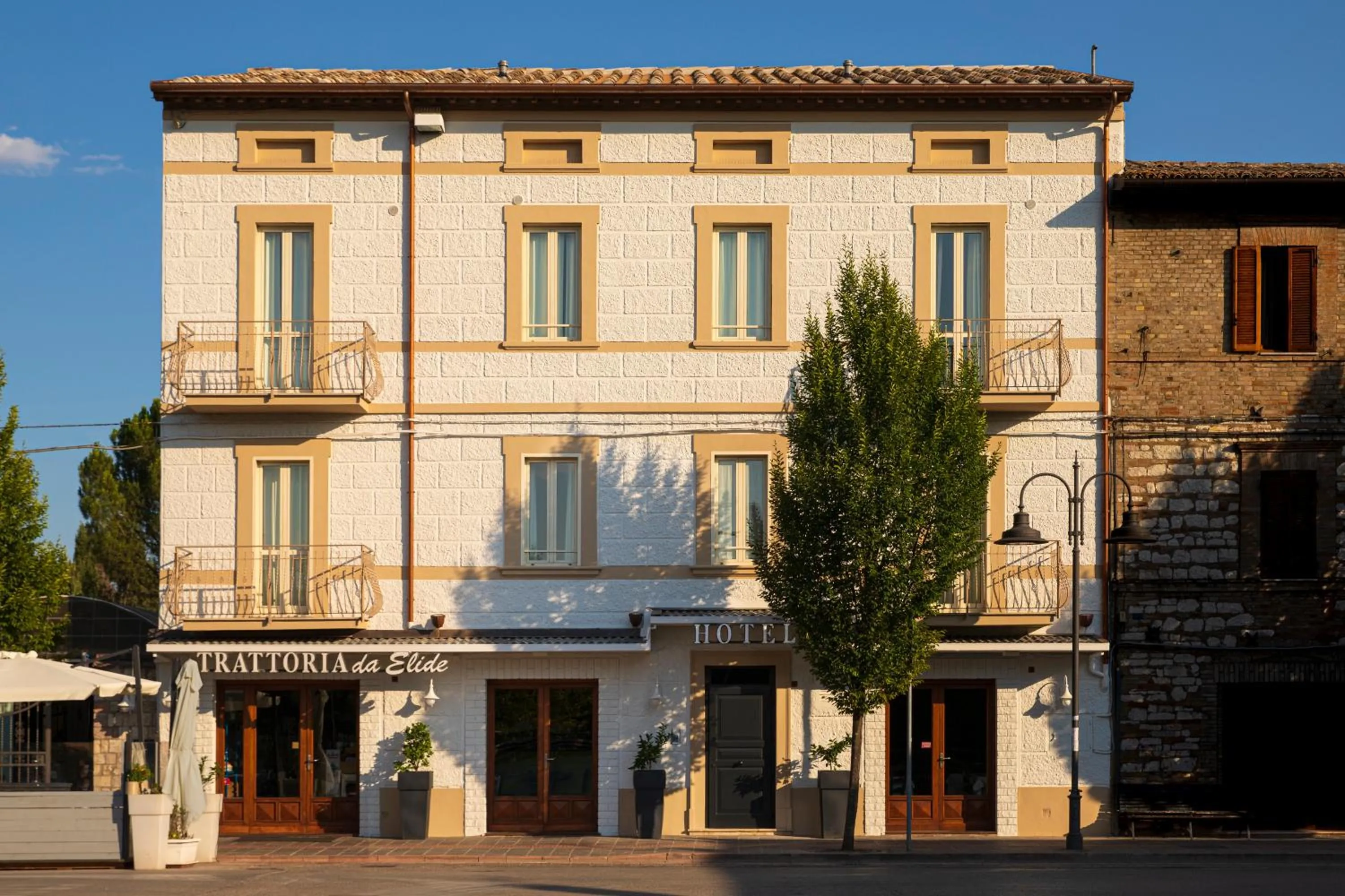 Property building in Elide Design Hotel