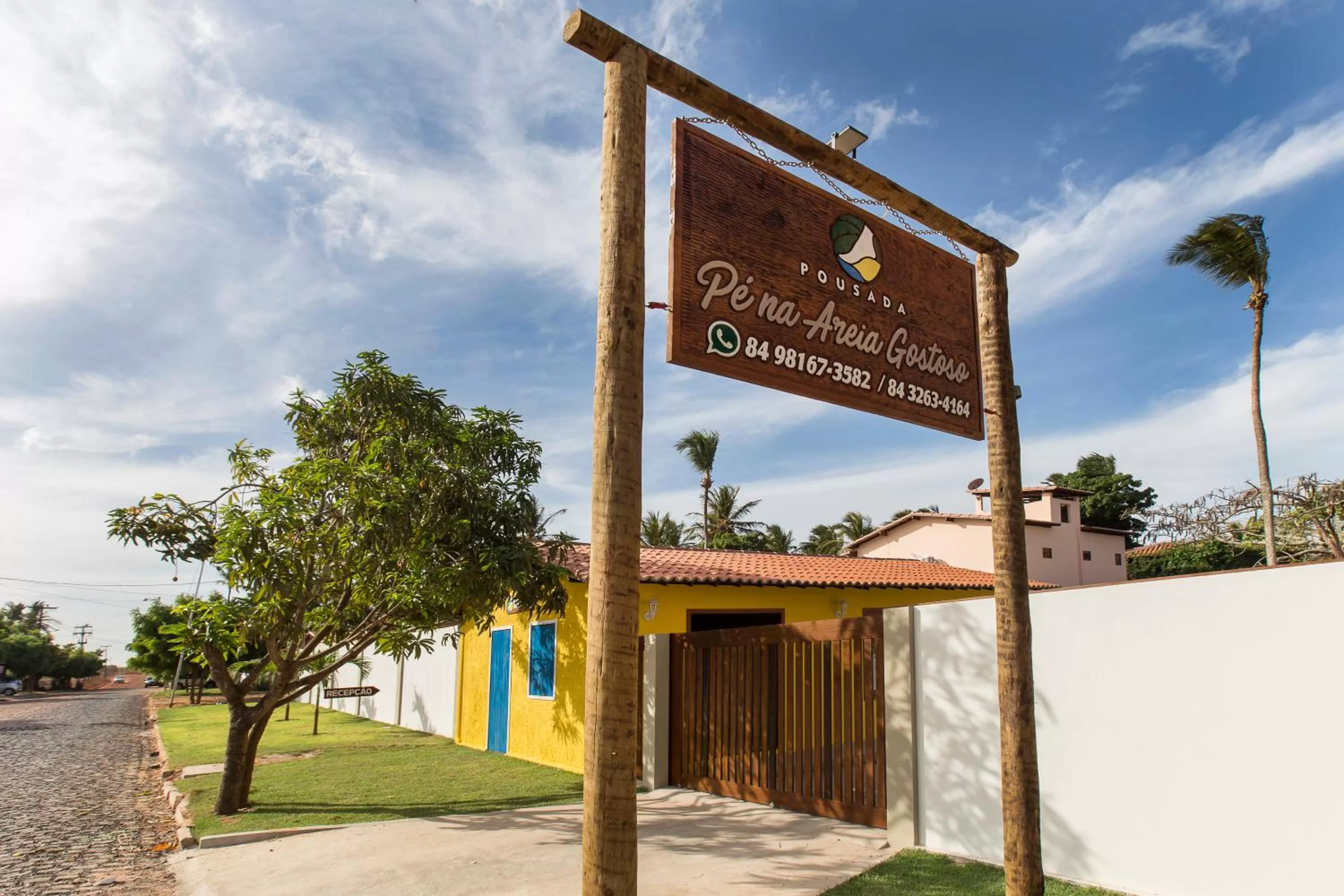 Facade/entrance in Pousada Pé na Areia Gostoso