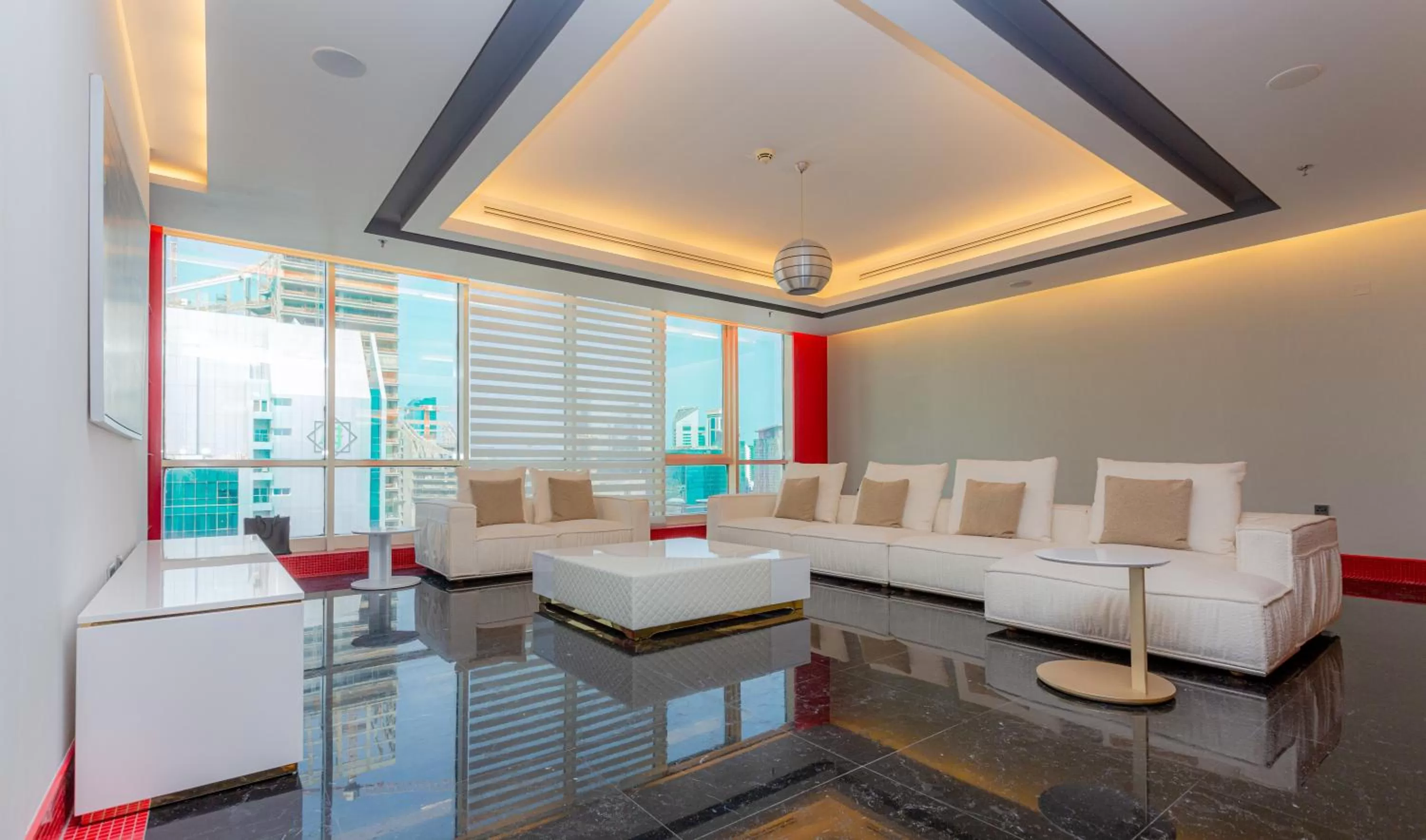 Living room in Ezdan Hotel West Bay