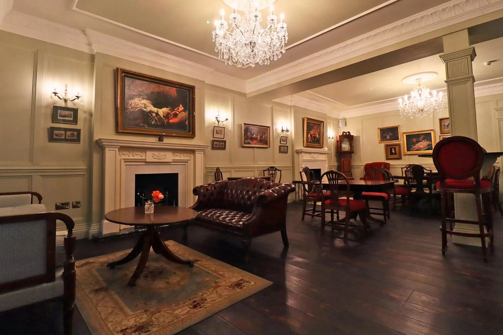 Living room in The Georgian Swansea